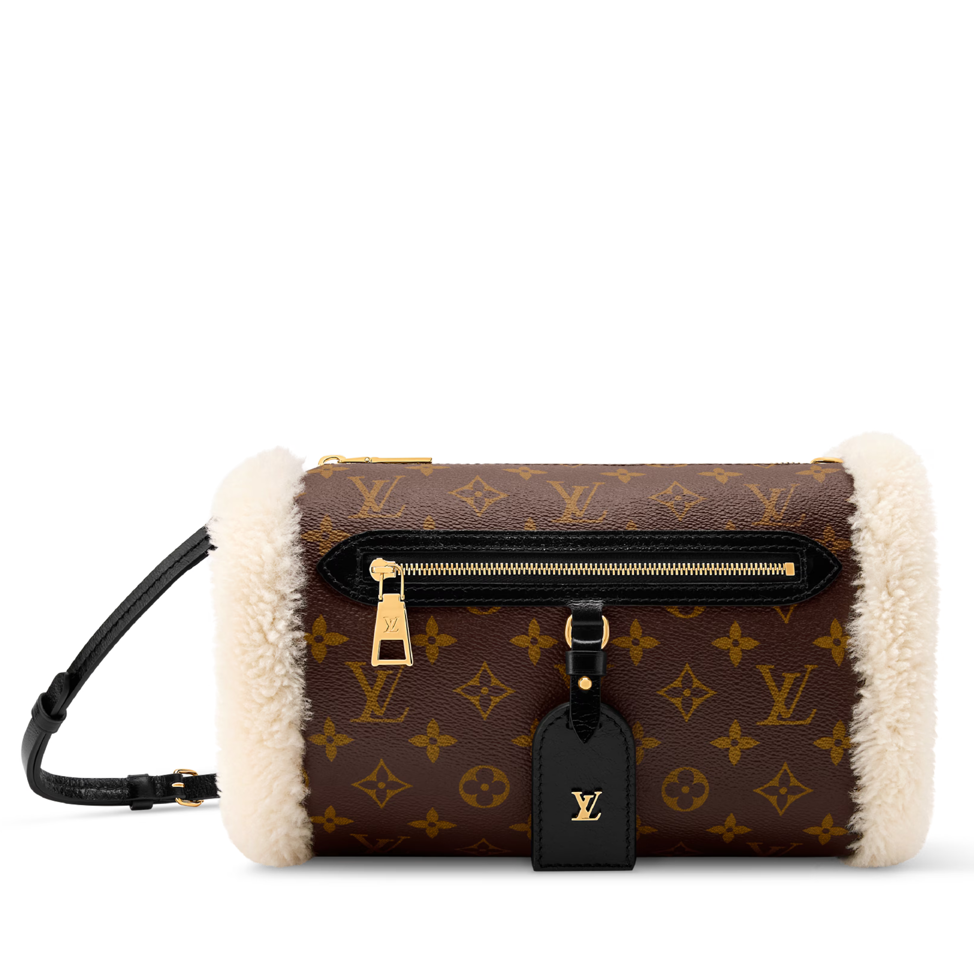 Louis Vuitton Monogram Shadow Teddy Mitt Bag – Brown