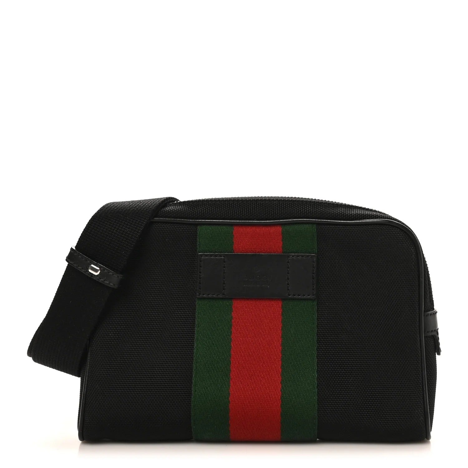 Gucci Web Slim Belt Bag – Black