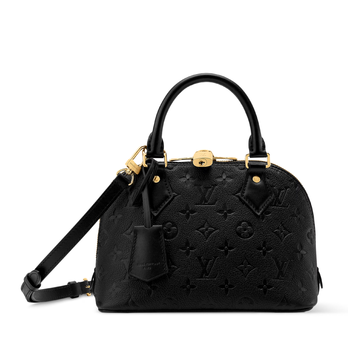 Louis Vuitton Monogram Empreinte Alma BB Handbag – Black