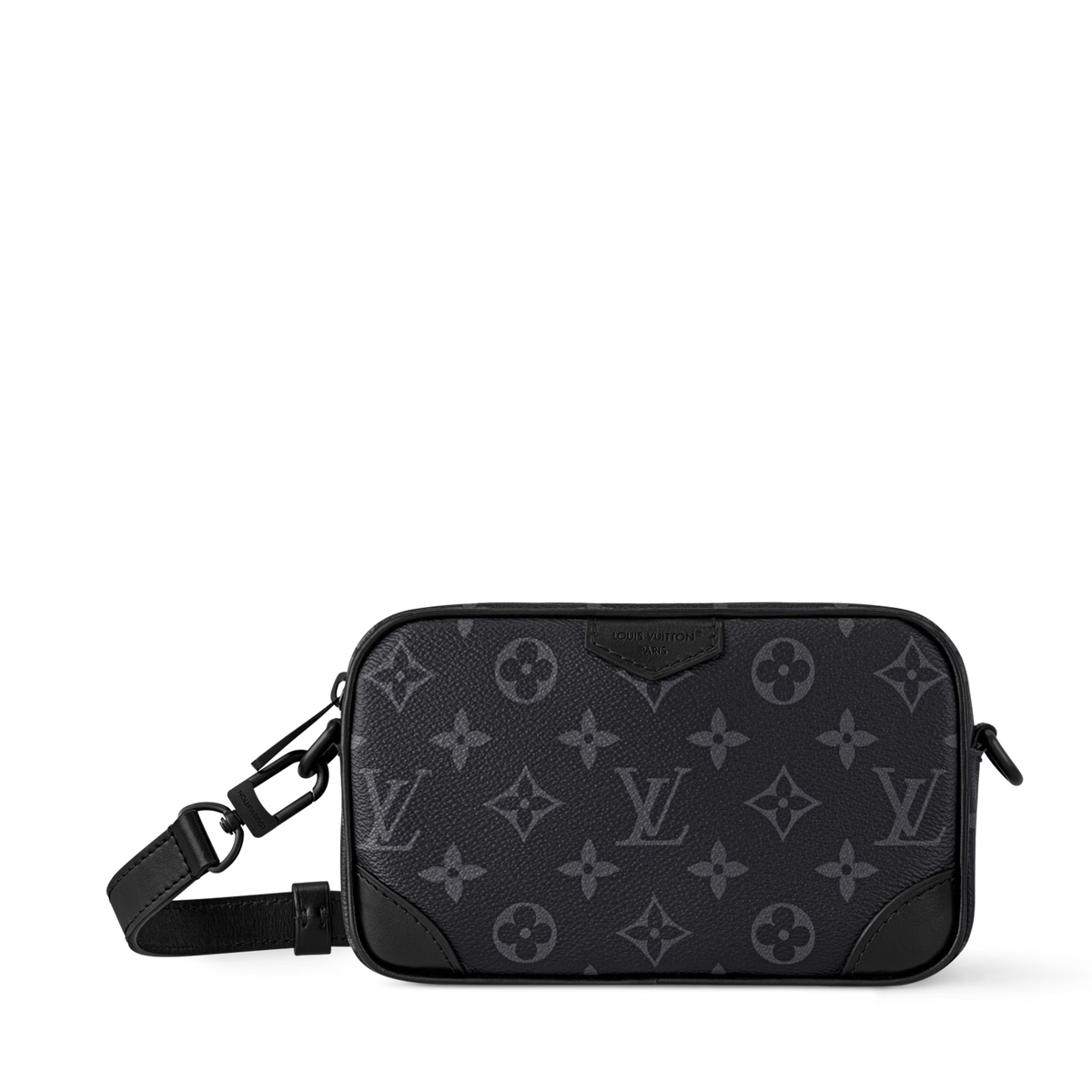 Louis Vuitton Monogram Eclipse Trocadéro Wearable Wallet – Black