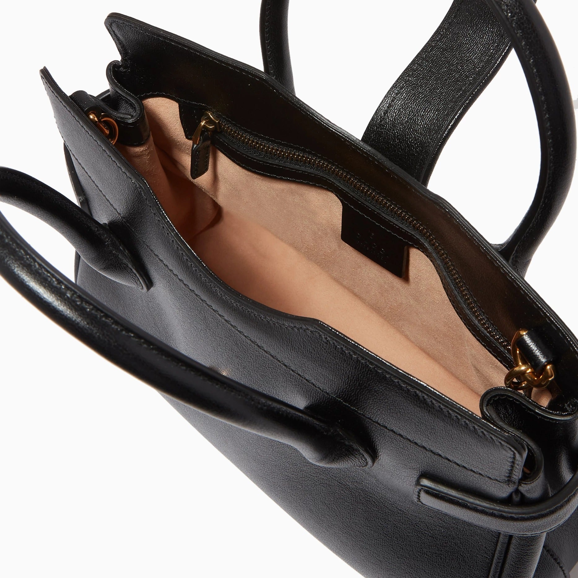 Gucci Small Dahlia Top Handle Bag – Black