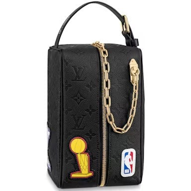 Louis Vuitton x NBA Hero Cloackroom Locker Dopp Kit Handbag - Black