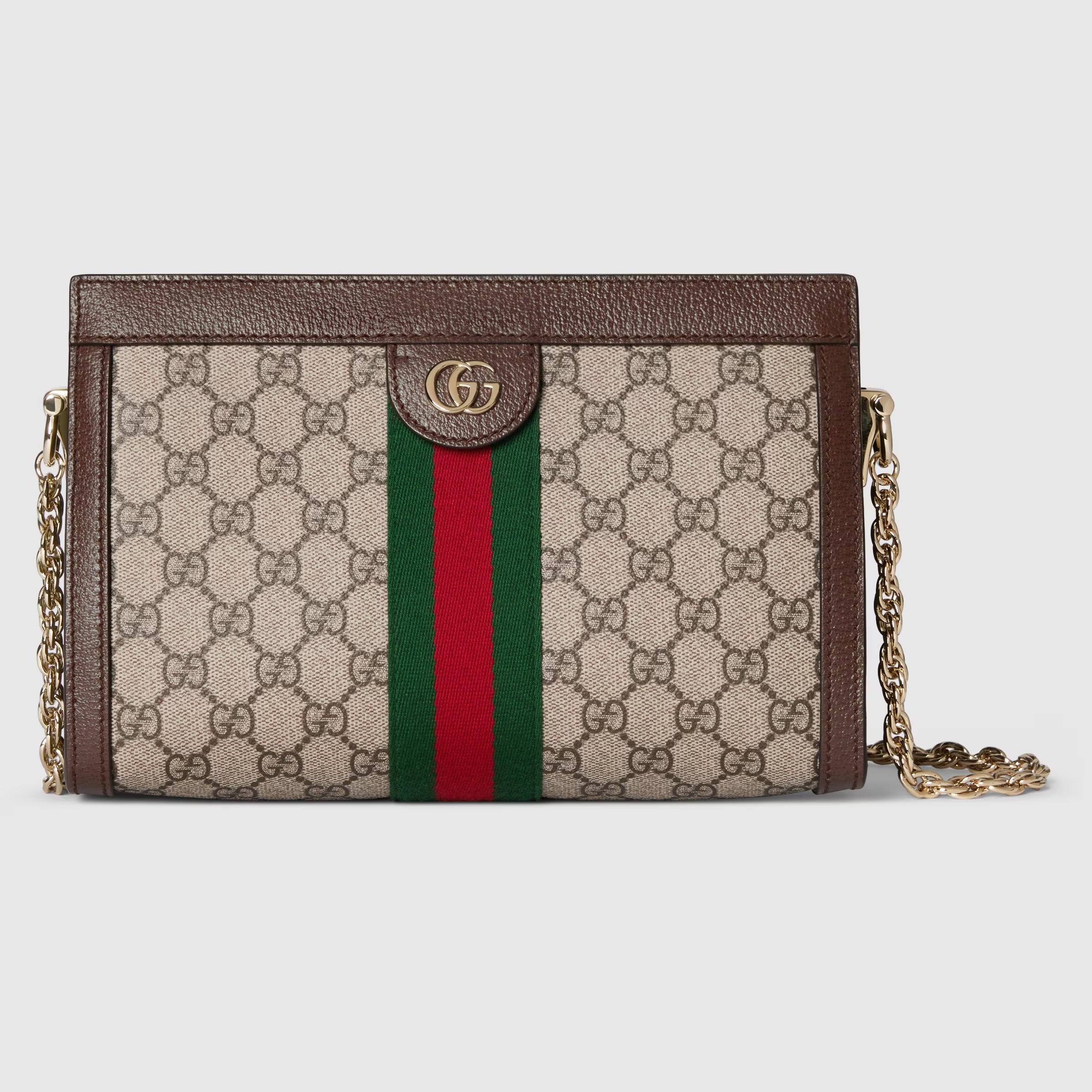 Gucci Ophidia GG Monogram Medium Shoulder Bag – Beige