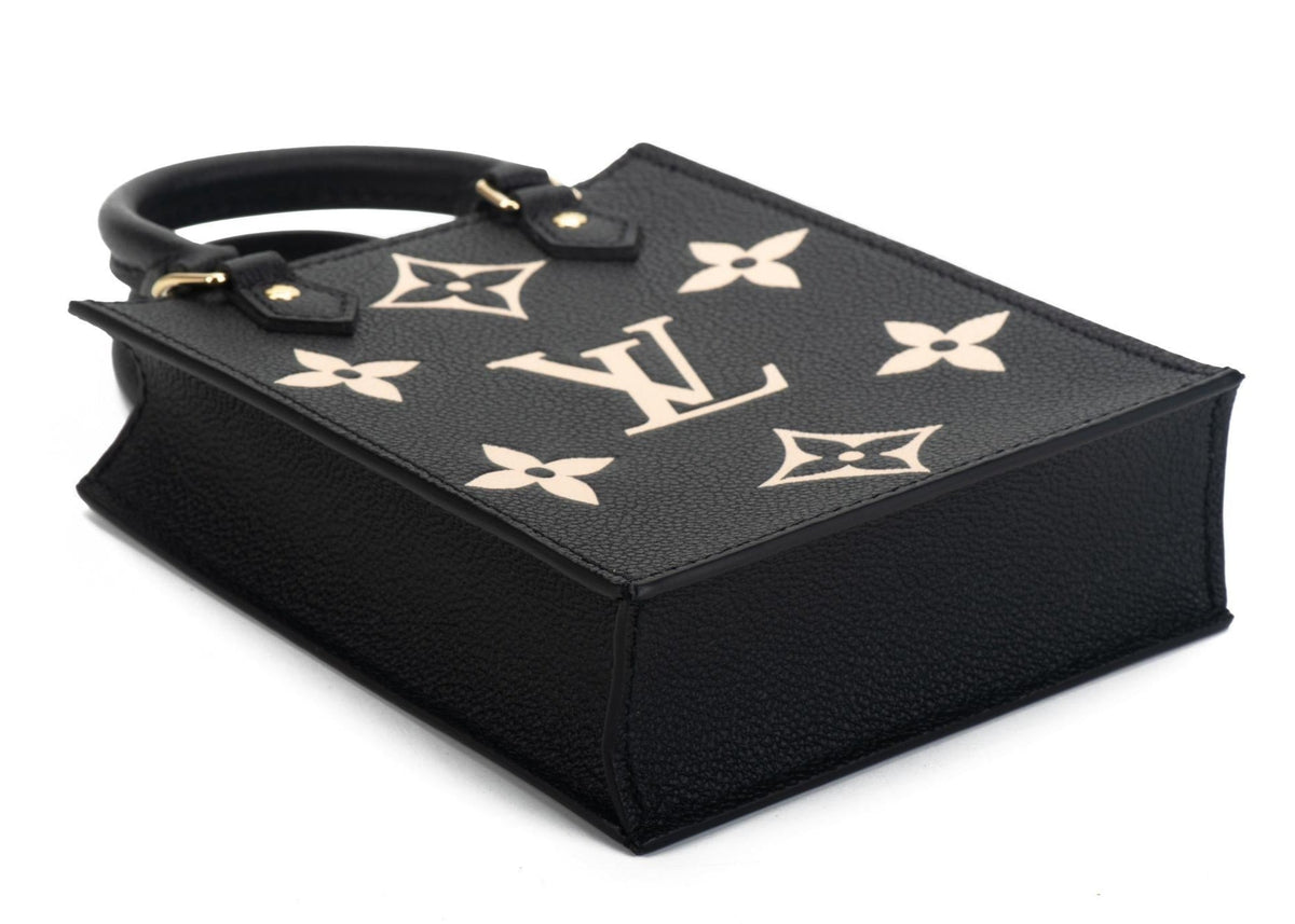 Louis Vuitton Petit Sac Plat Crossbody Bag - Black