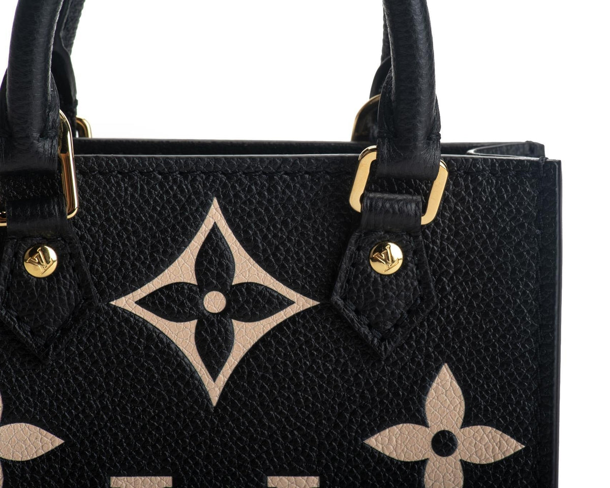 Louis Vuitton Petit Sac Plat Crossbody Bag - Black