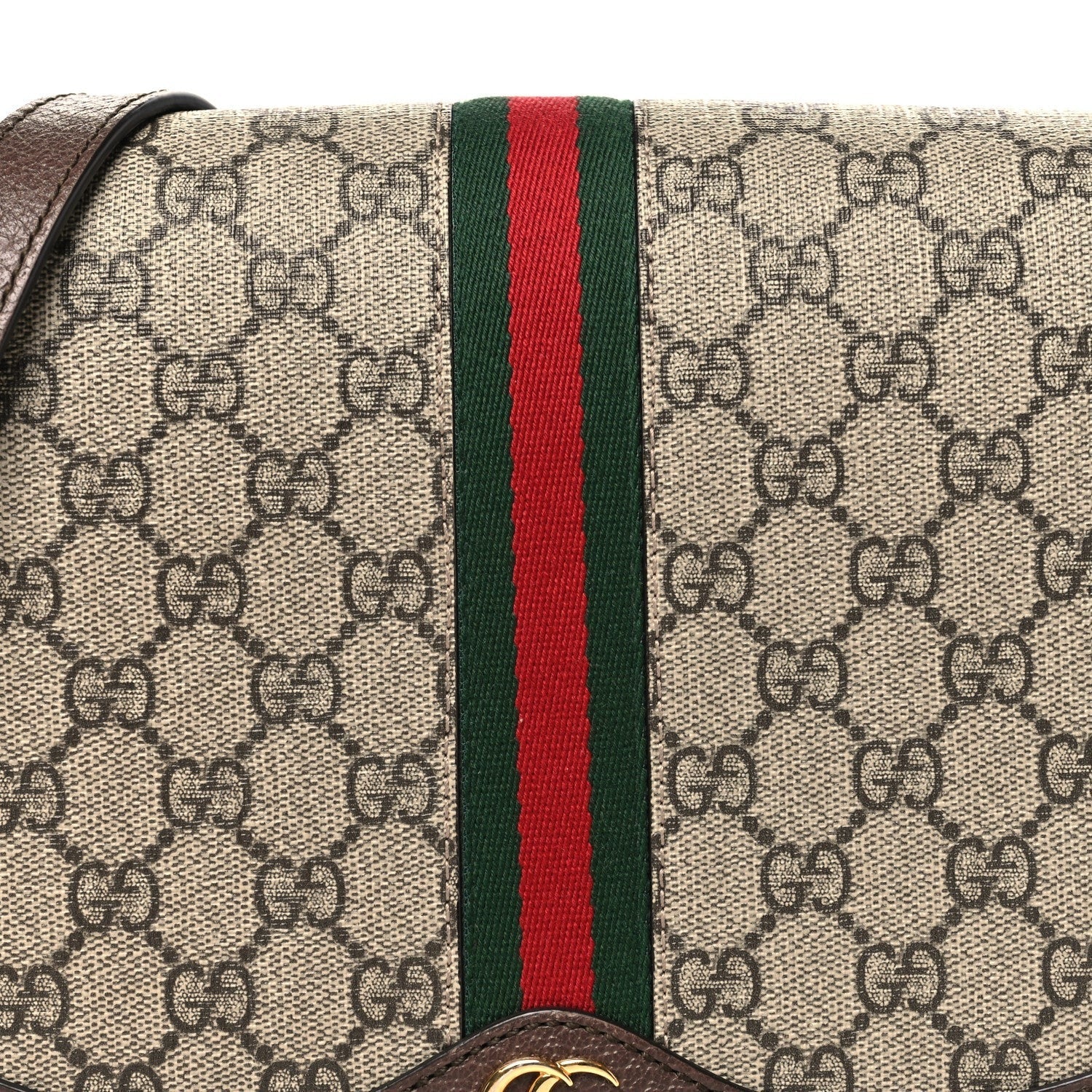 Gucci Ophidia Small Flap Messenger Bag – Brown
