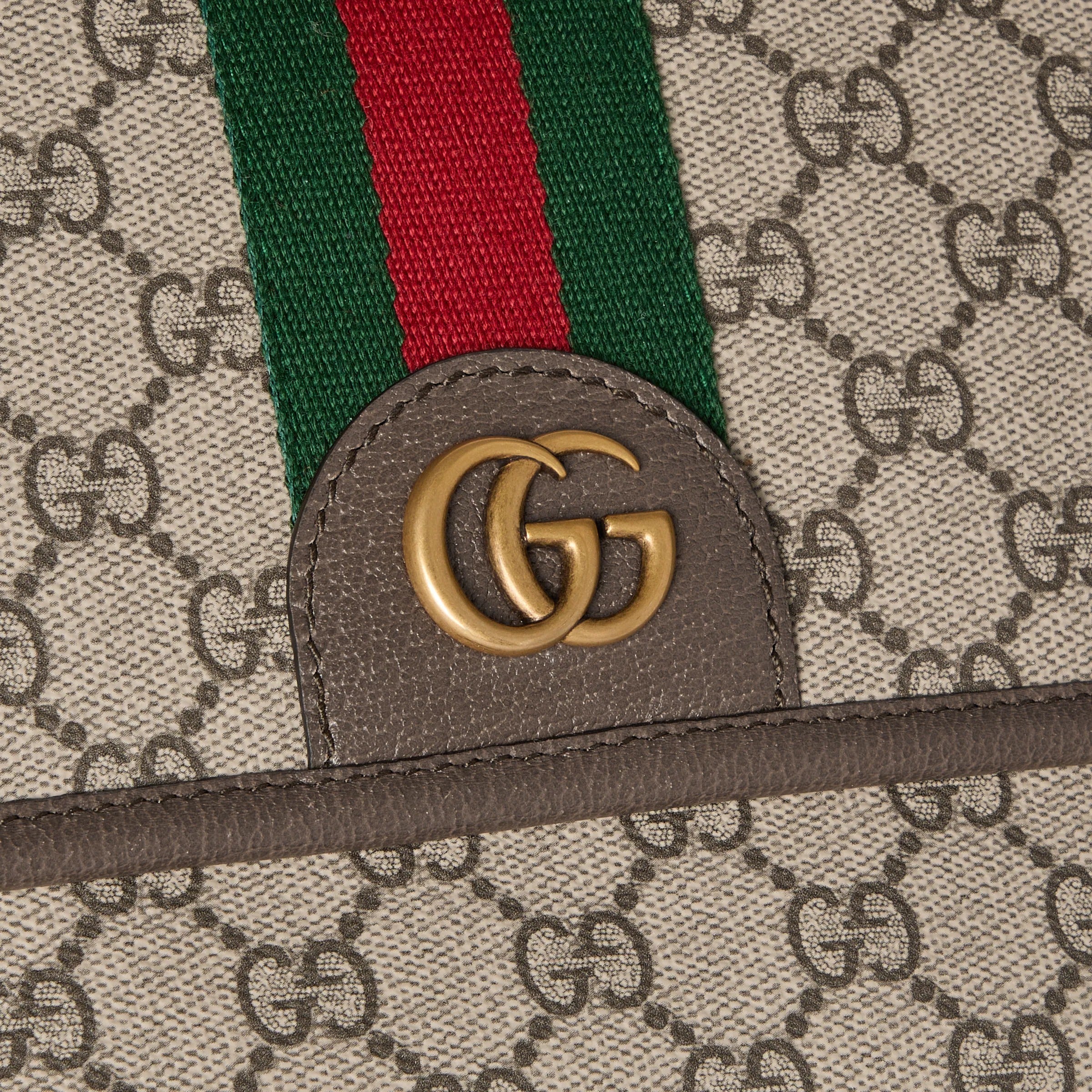 Gucci GG Monogram Ophidia Medium Messenger Bag – Beige