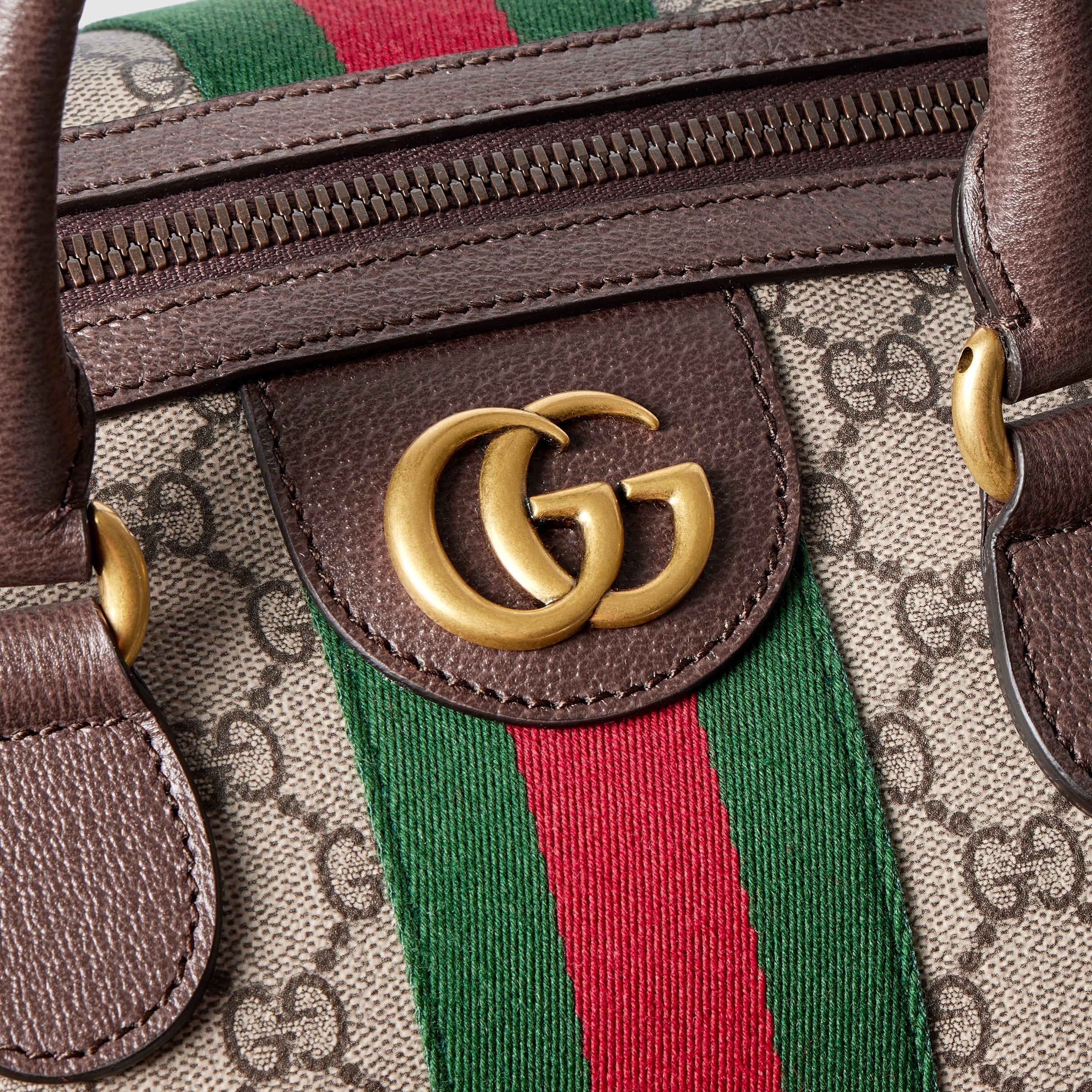 Gucci GG Supreme Canvas Savoy Large Duffle Bag – Beige