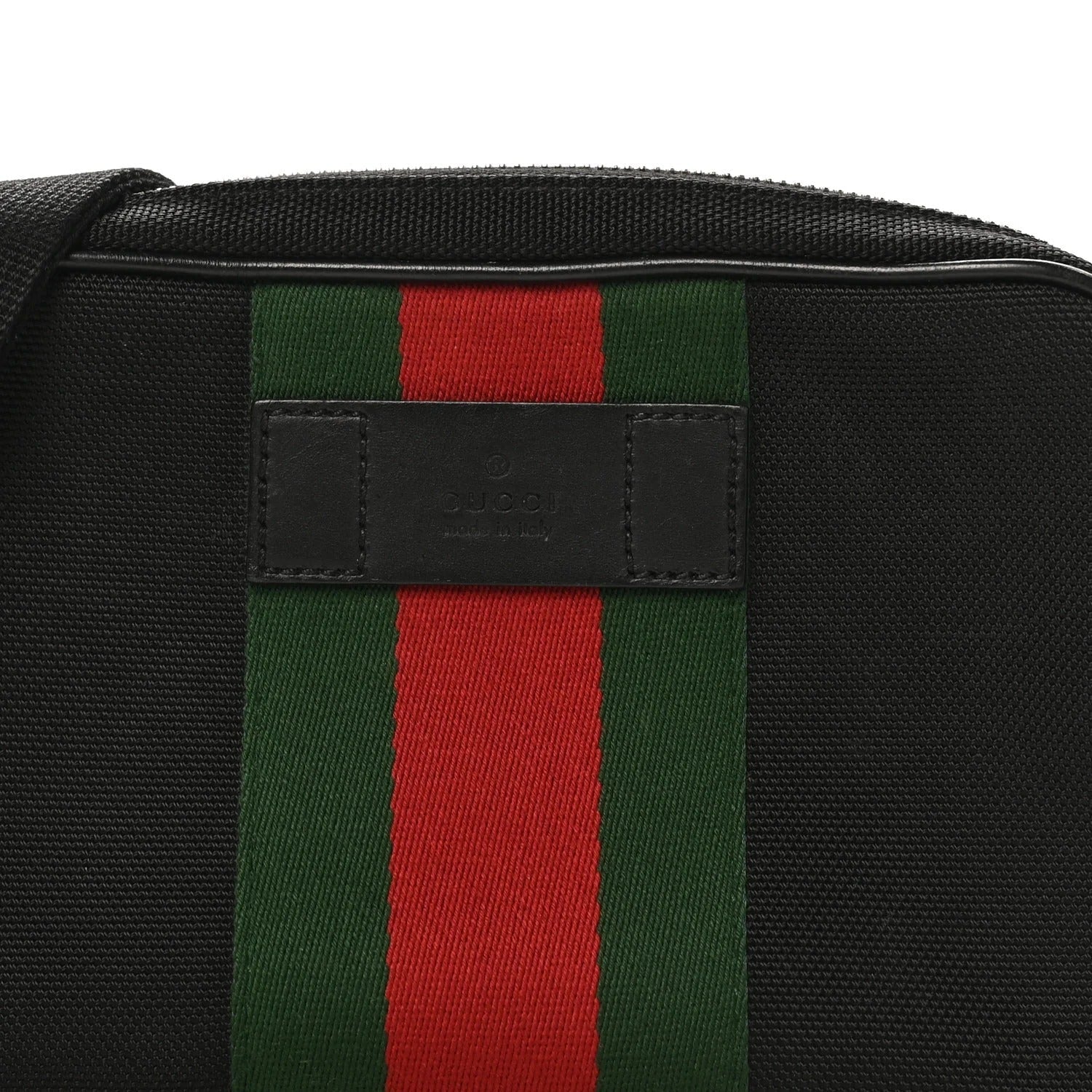 Gucci Web Slim Belt Bag – Black