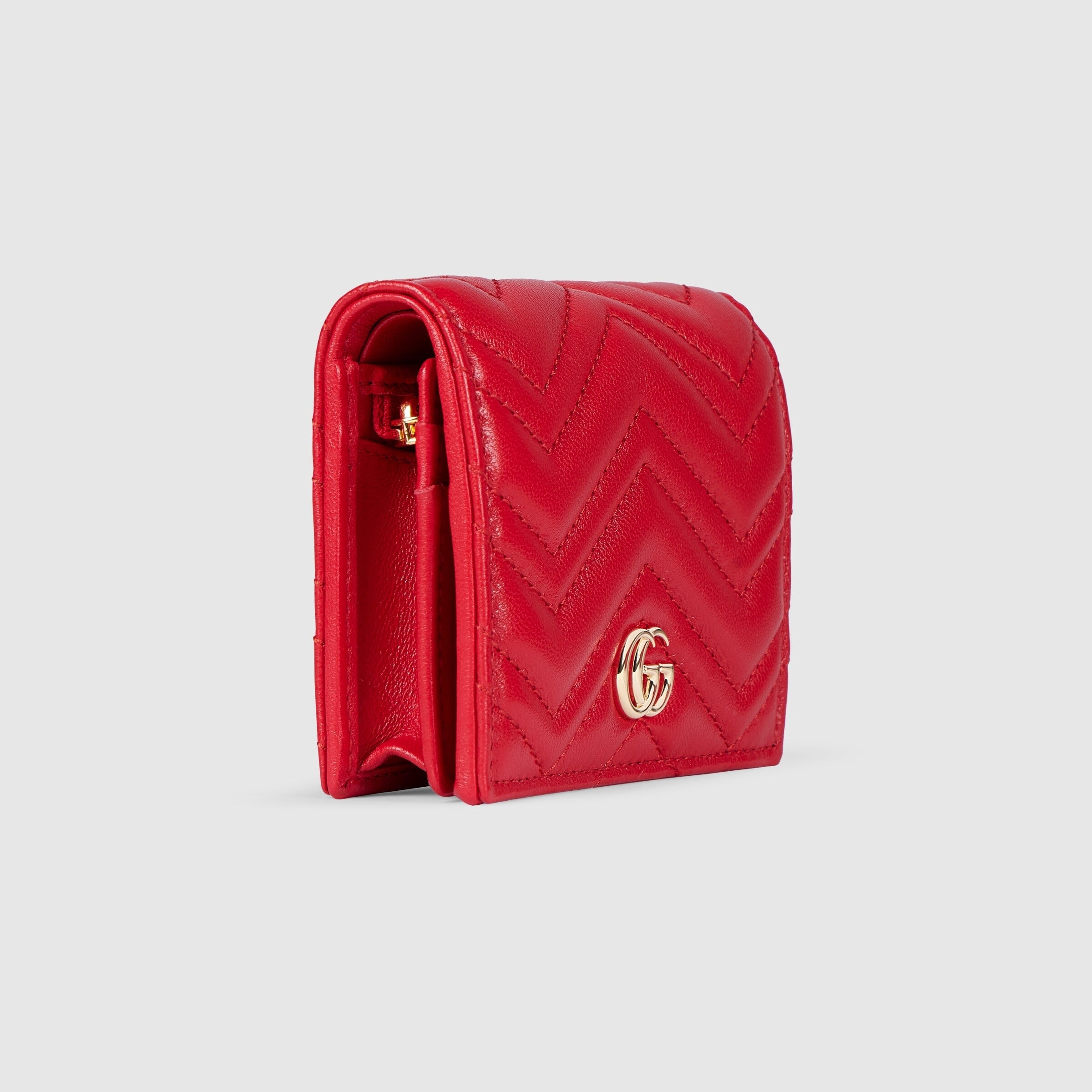 Gucci GG Marmont Small Wallet – Red