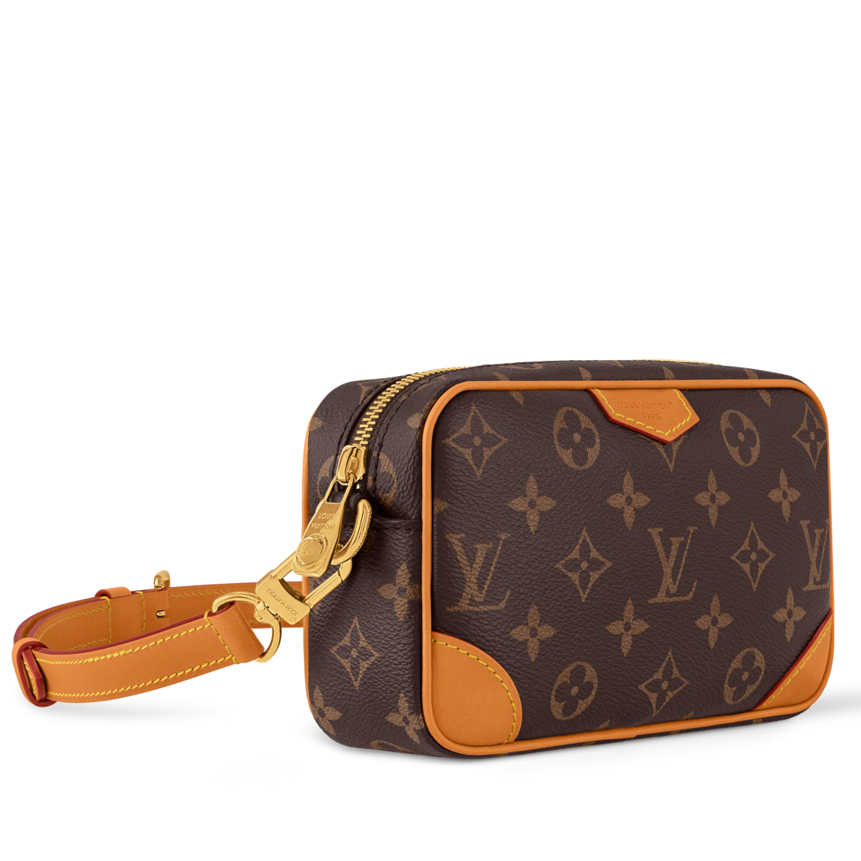 Louis Vuitton Monogram Canvas Trocadéro Wearable Wallet – Brown