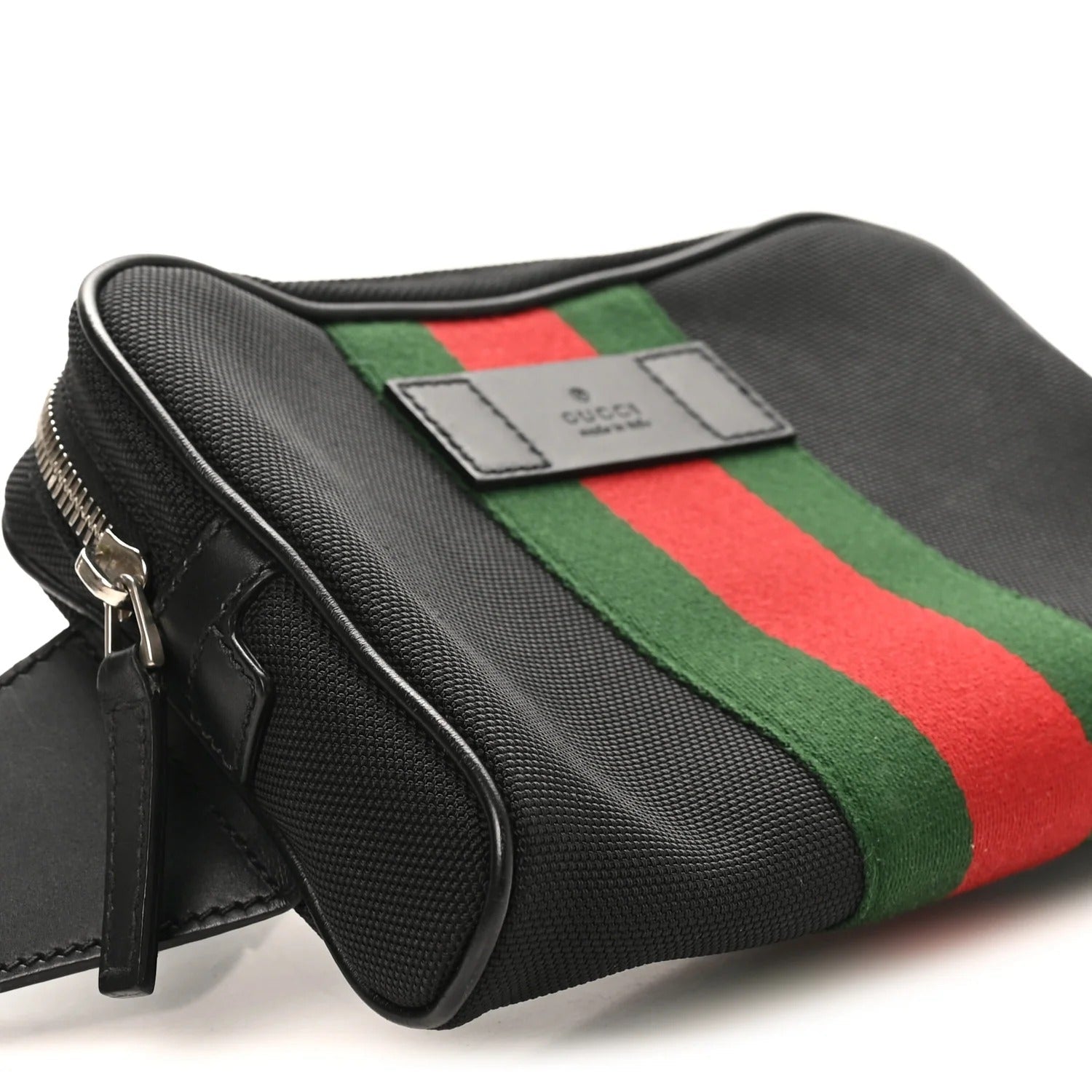 Gucci Web Slim Belt Bag – Black