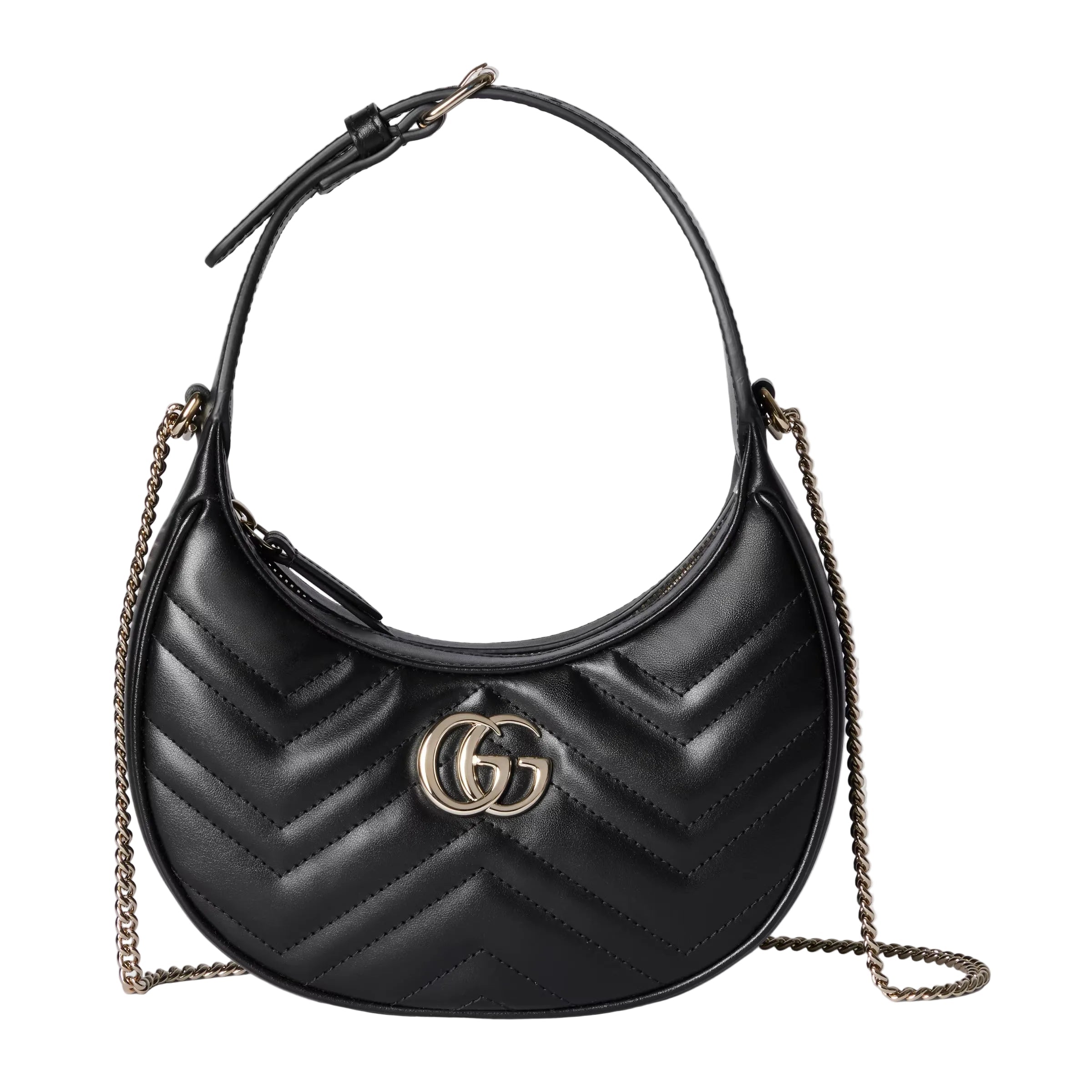 Gucci GG Marmont Shoulder Bag – Black
