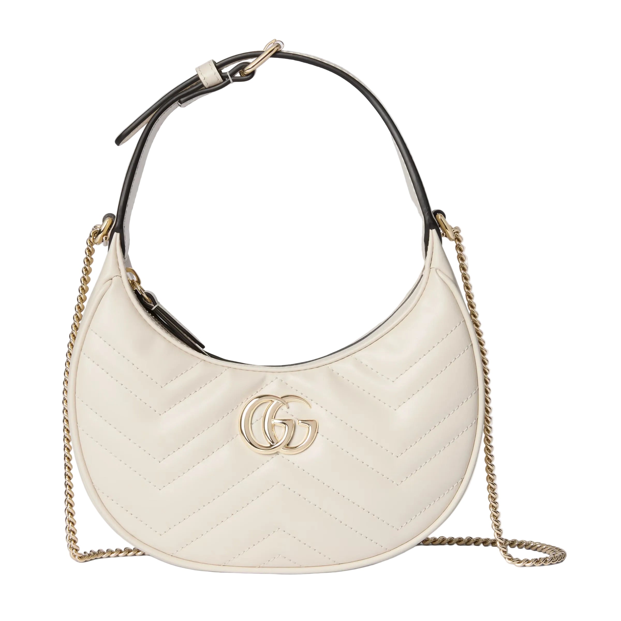 Gucci GG Marmont Shoulder Bag – White