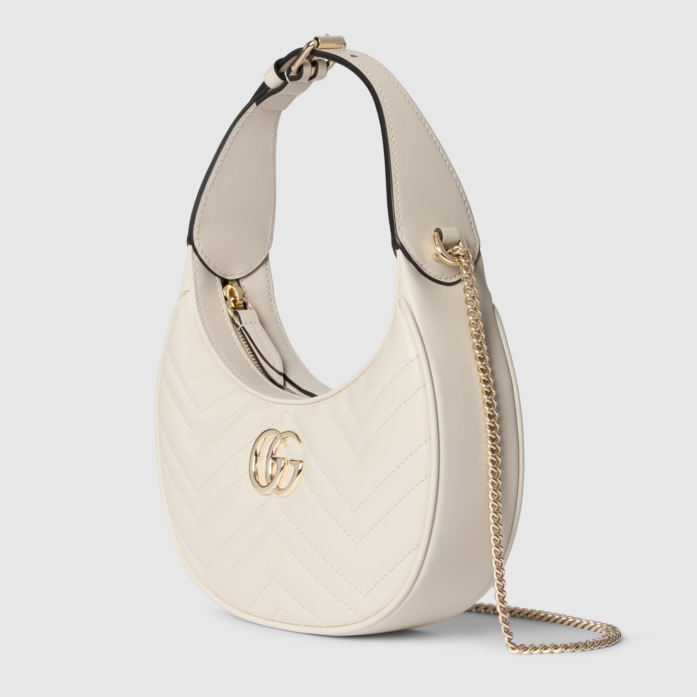 Gucci GG Marmont Shoulder Bag – White