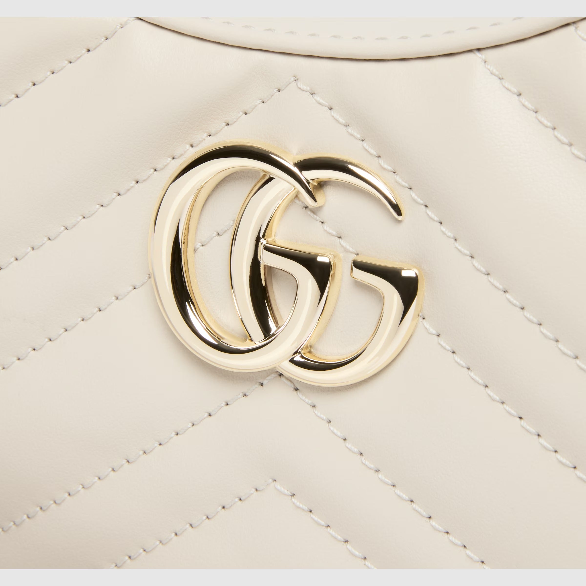 Gucci GG Marmont Shoulder Bag – White