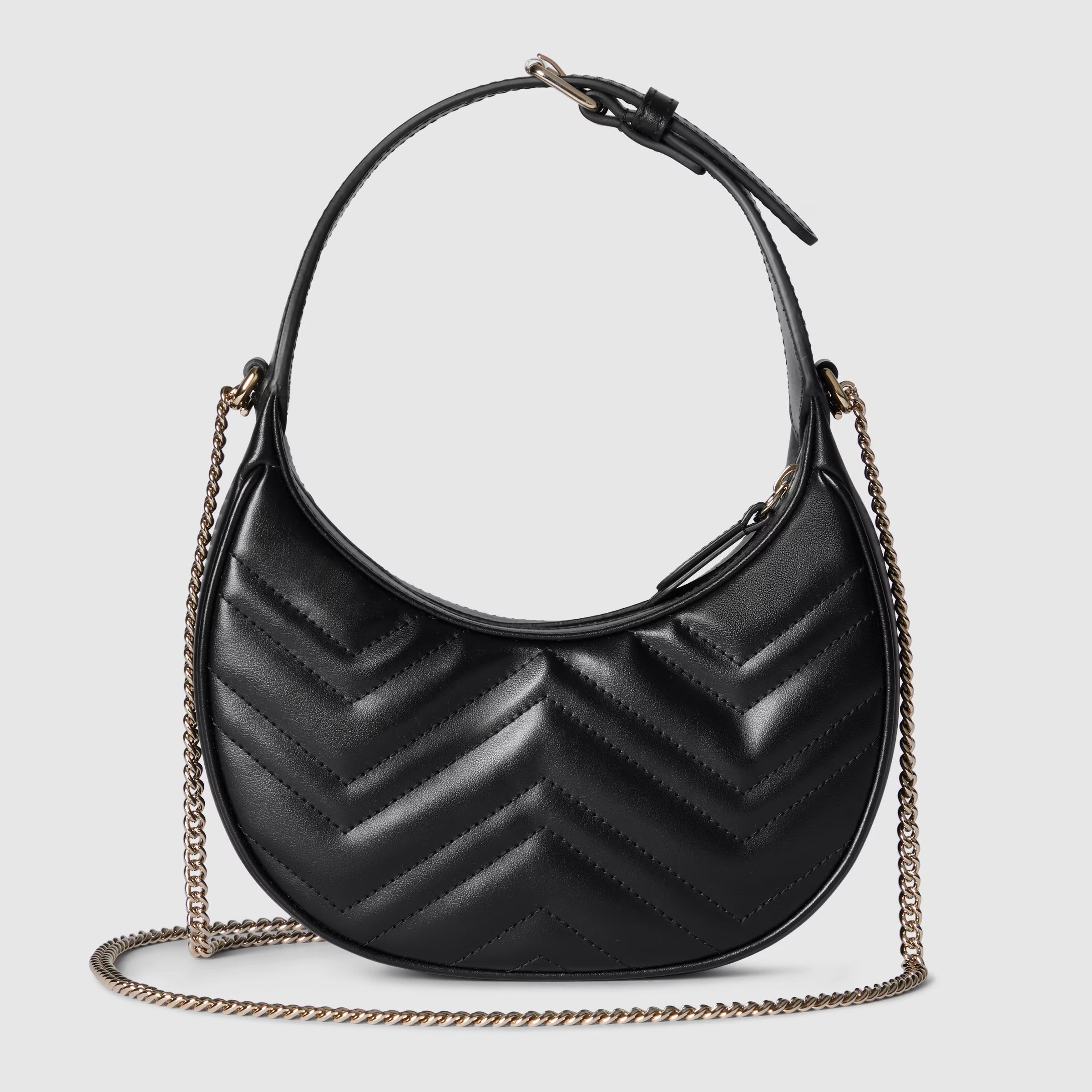 Gucci GG Marmont Shoulder Bag – Black