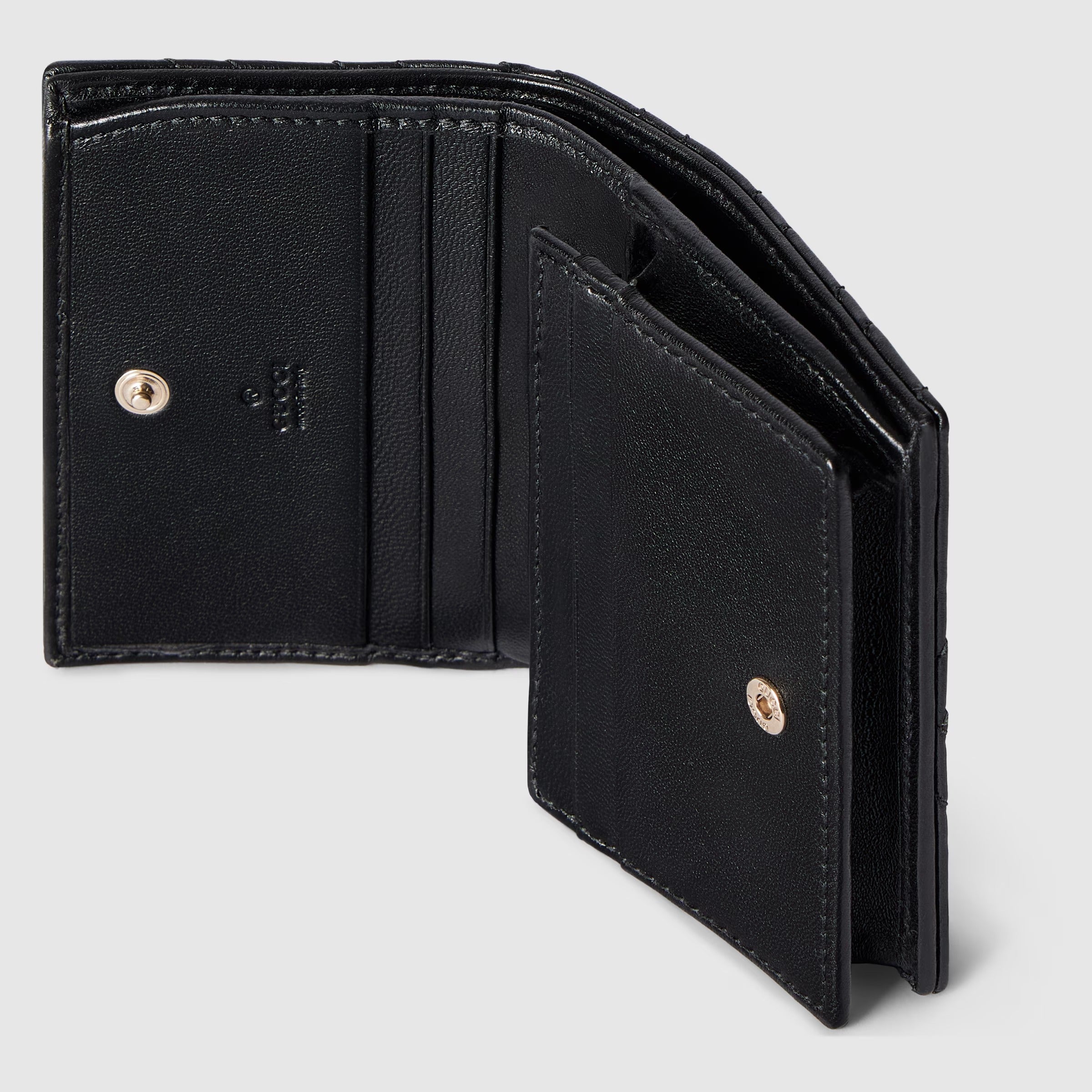 Gucci GG Marmont Card Case Wallet – Black