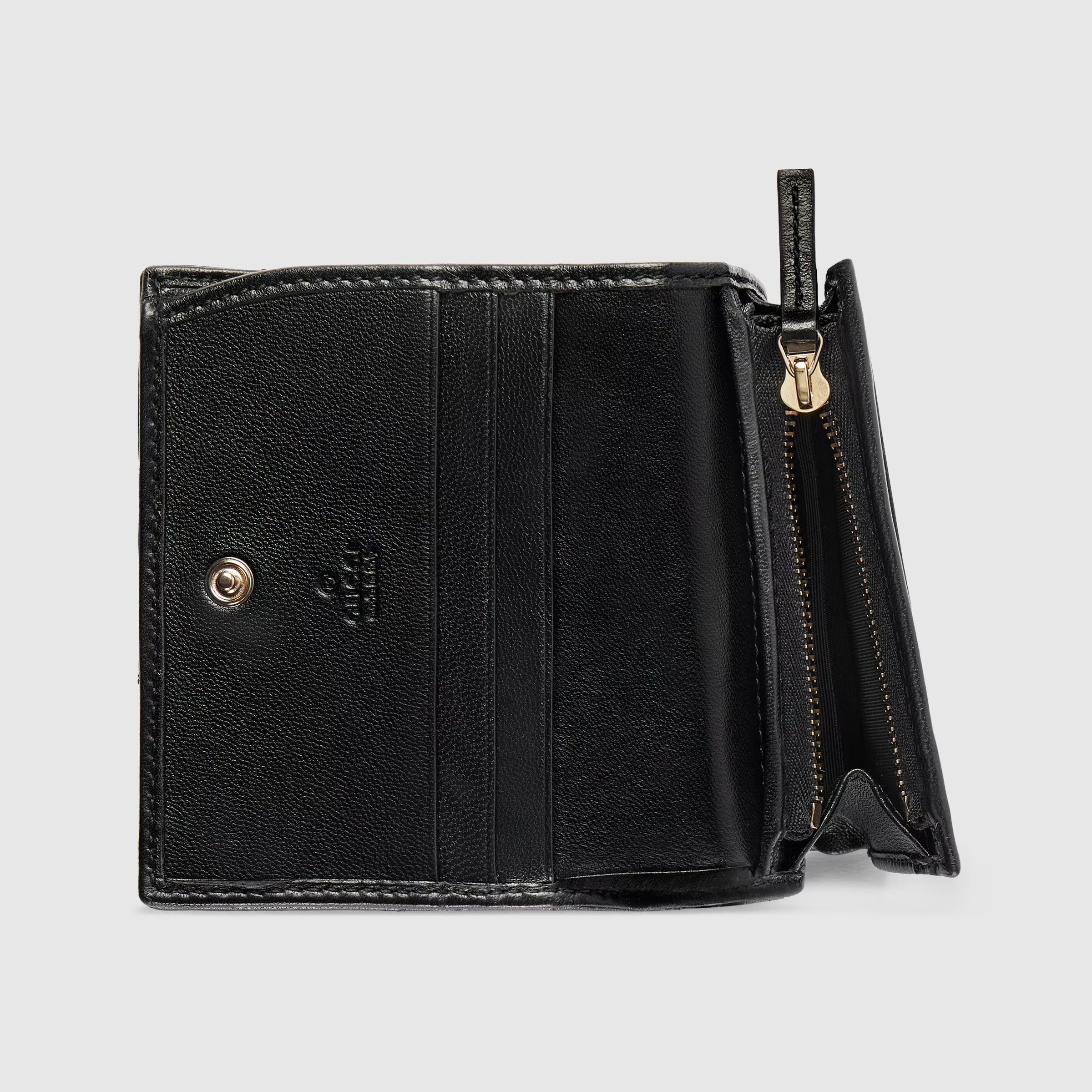 Gucci GG Marmont Card Case Wallet – Black