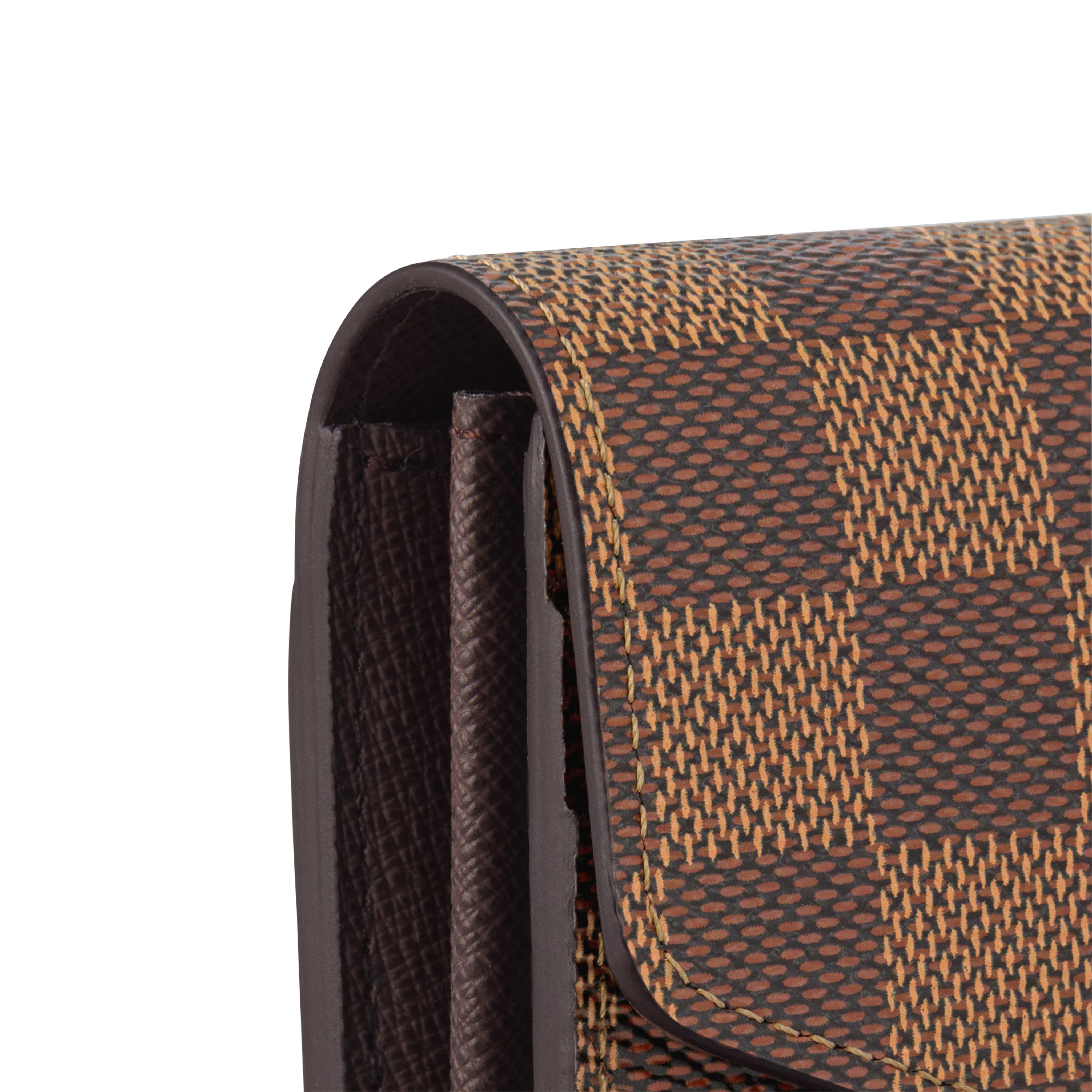 Louis Vuitton Damier Ebene Canvas Sarah Wallet – Brown