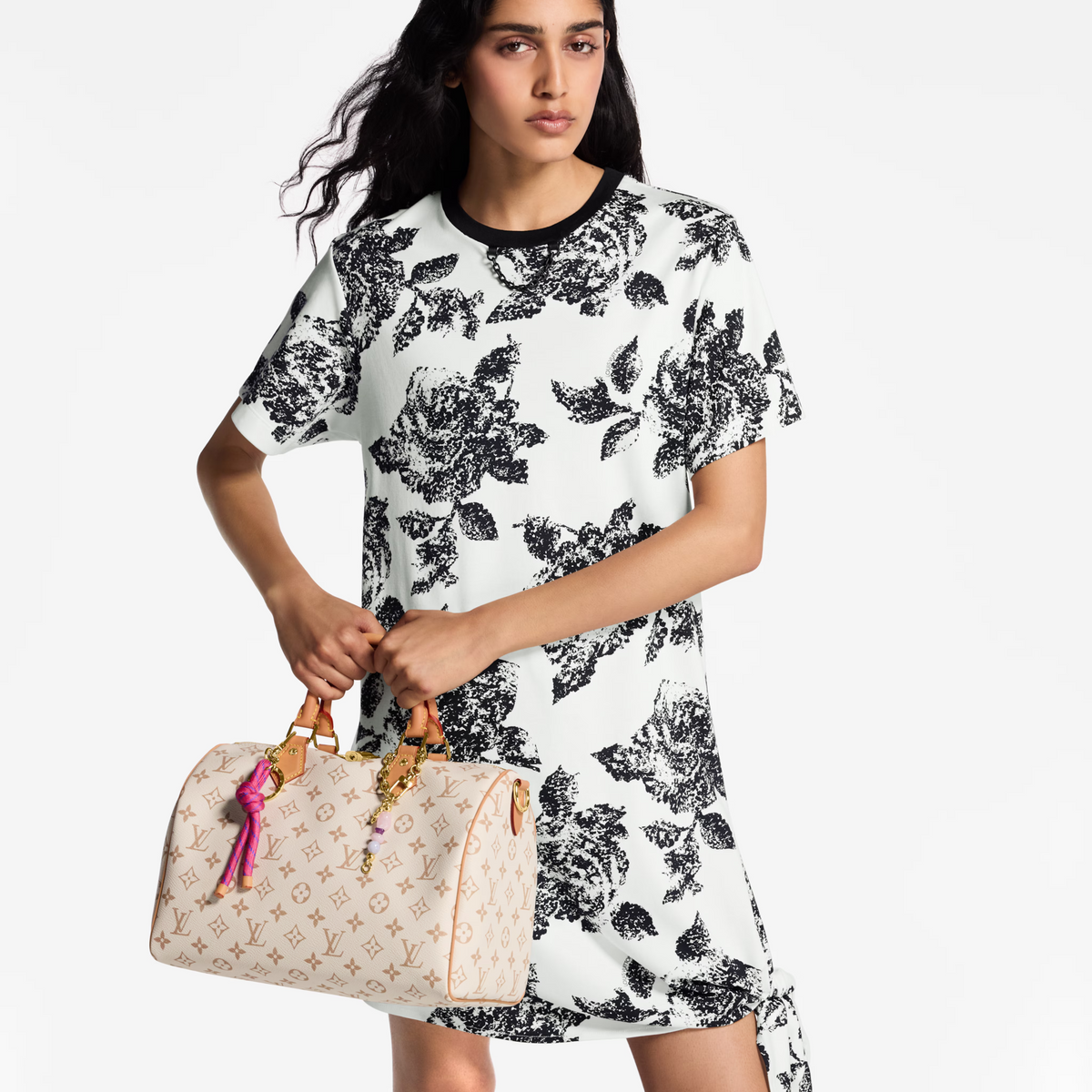Louis Vuitton Speedy Soft 30 Lucky Handbag – Monogram Dune