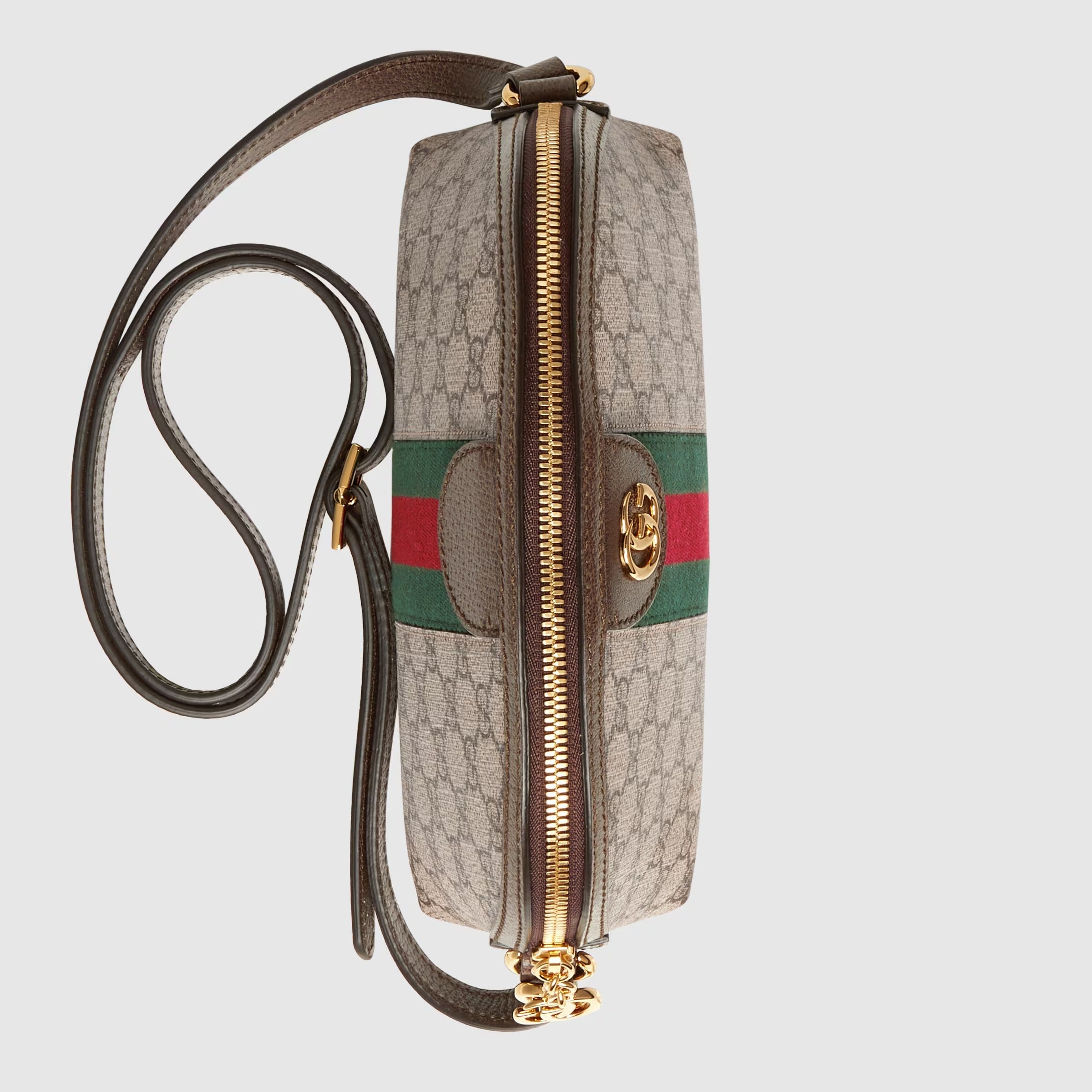 Gucci Ophidia Small Shoulder Bag – Brown