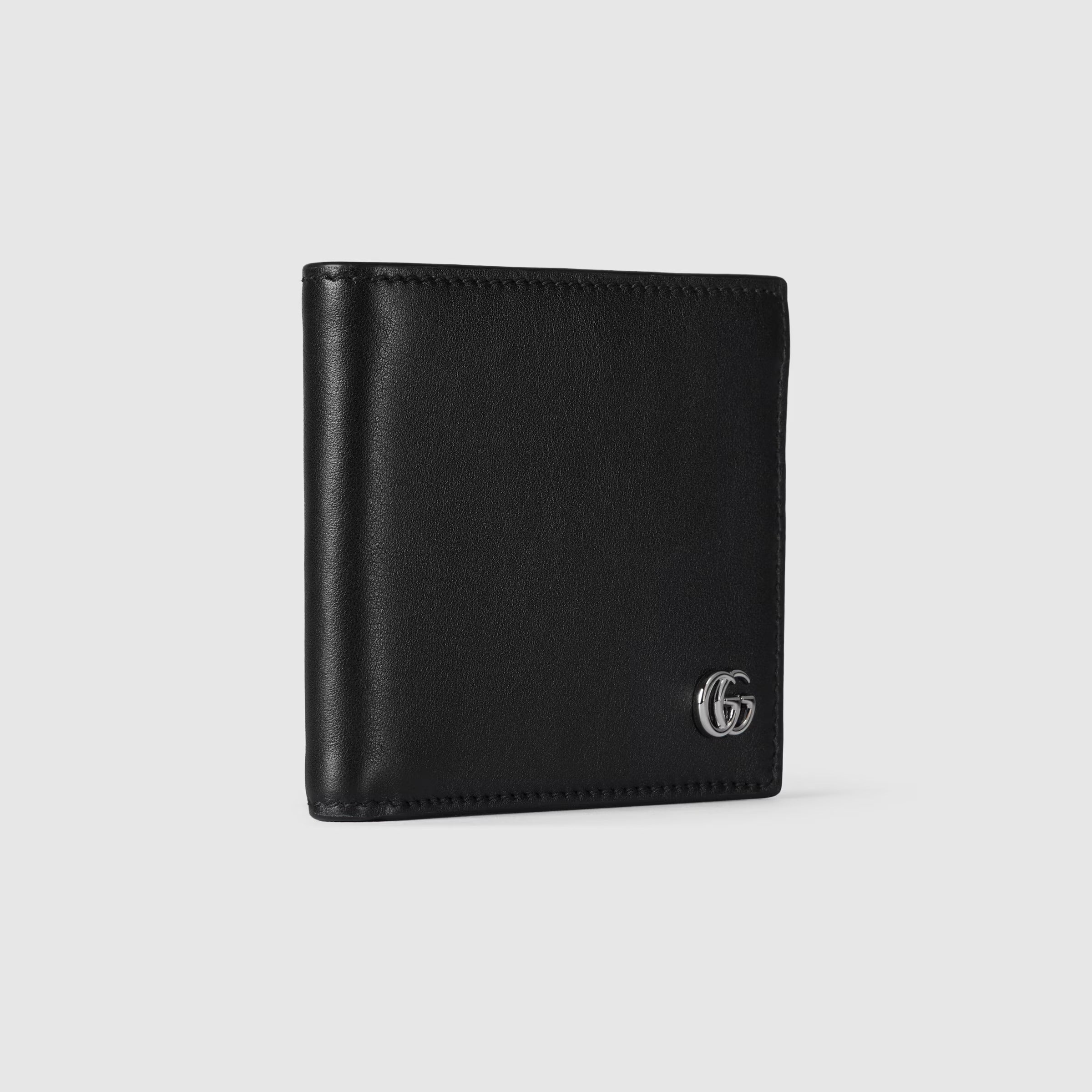 Gucci GG Marmont Bi-Fold Wallet - Black