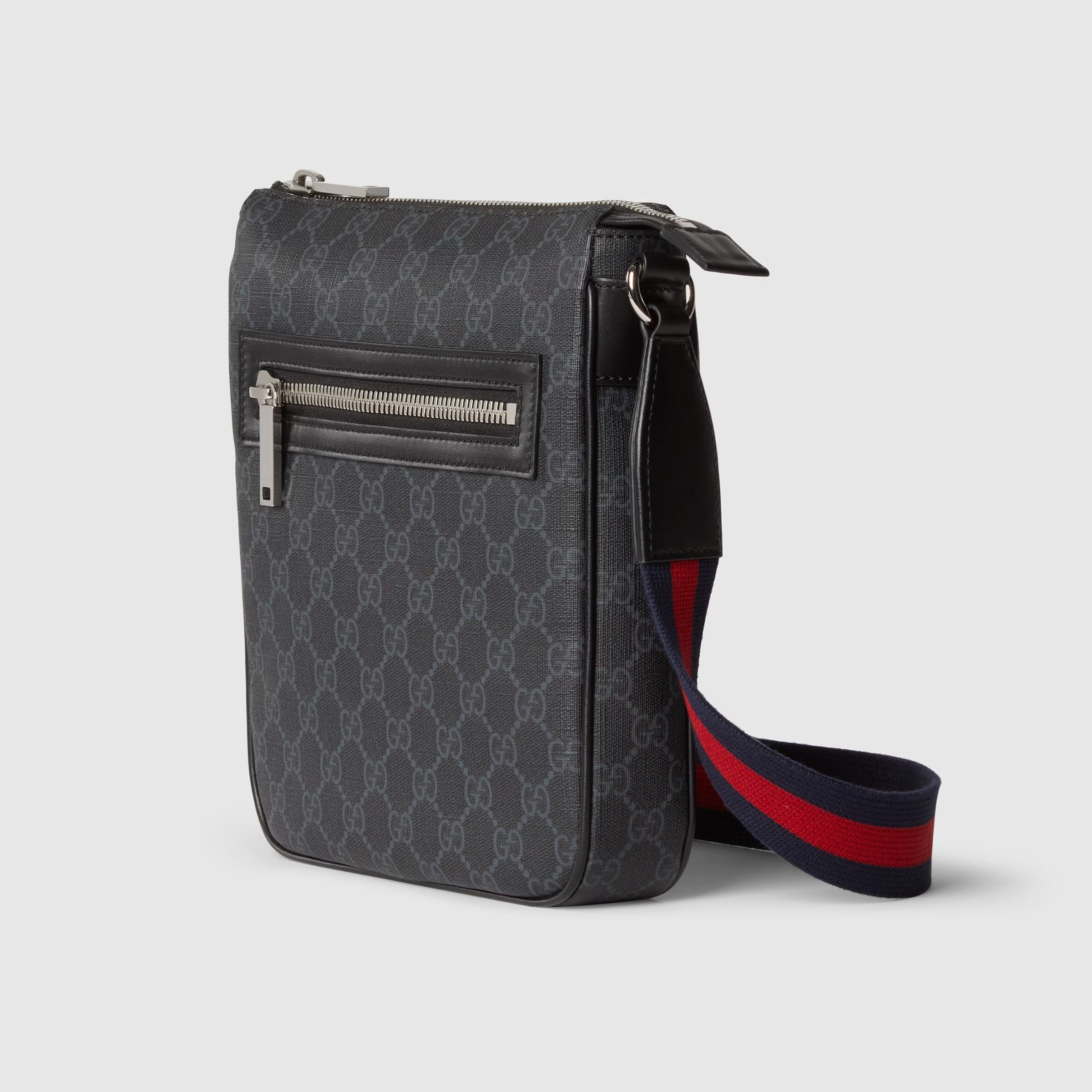Gucci GG Black Small Messenger Bag – Black