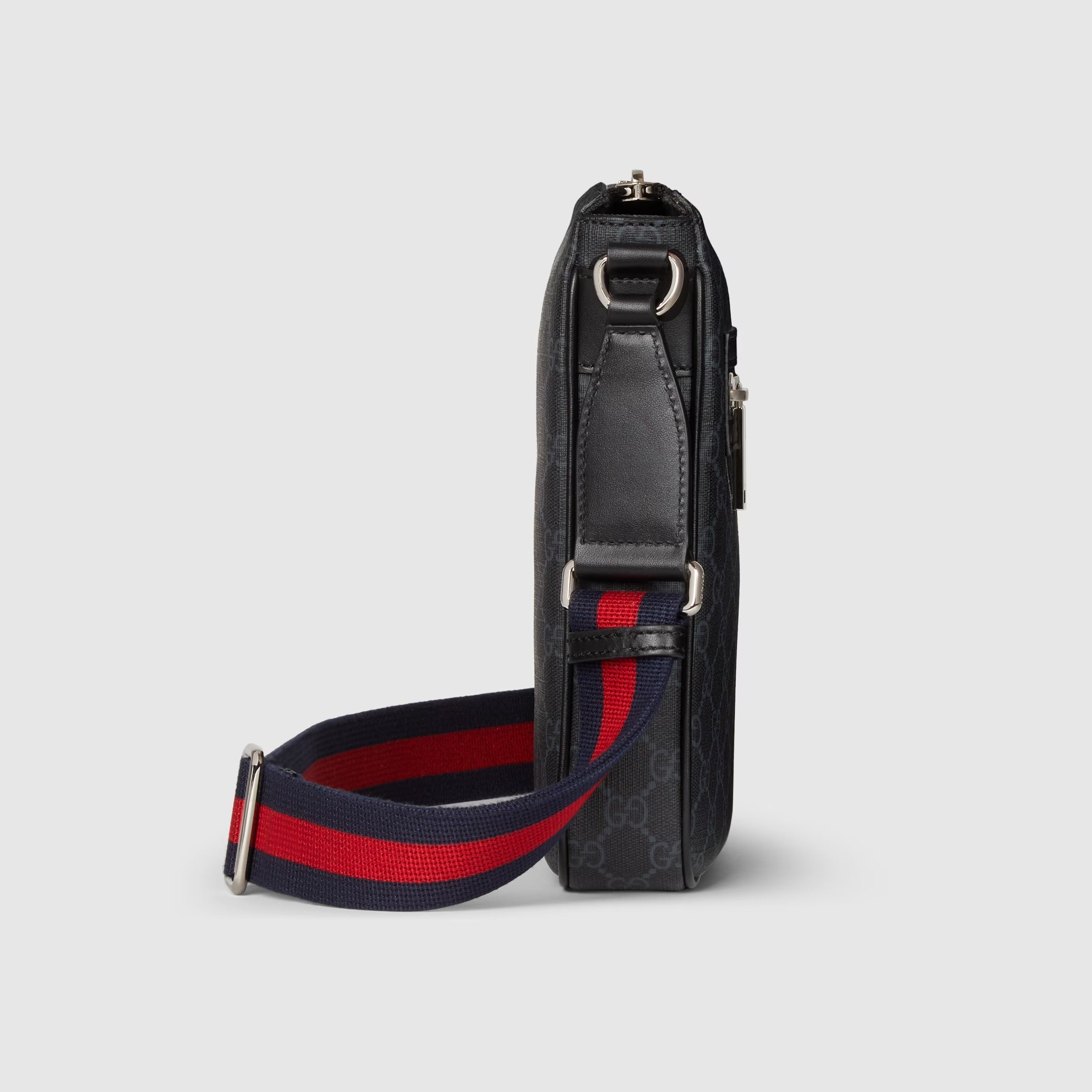Gucci GG Black Small Messenger Bag – Black