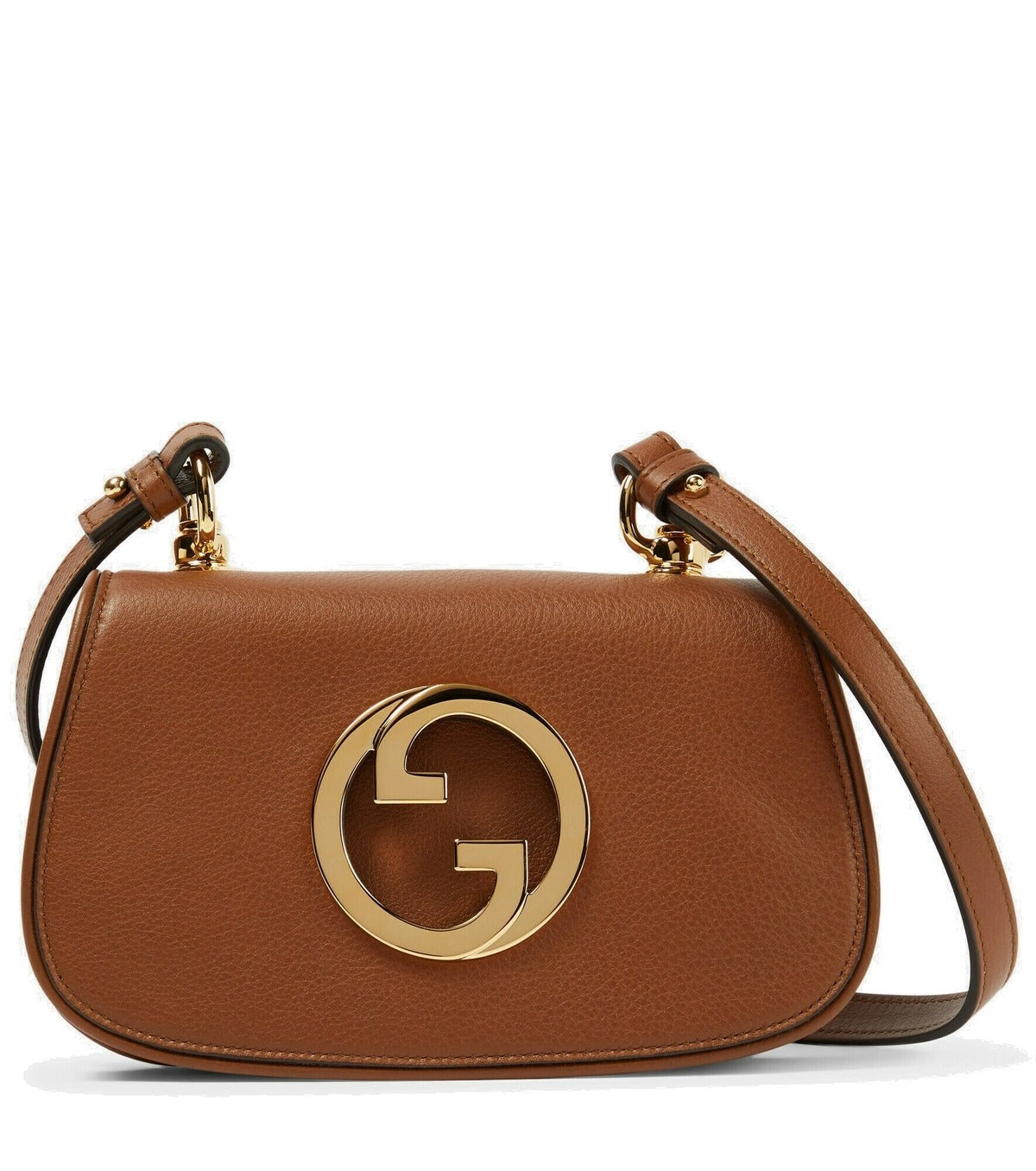 Gucci Blondie Mini Leather Shoulder Bag – Brown