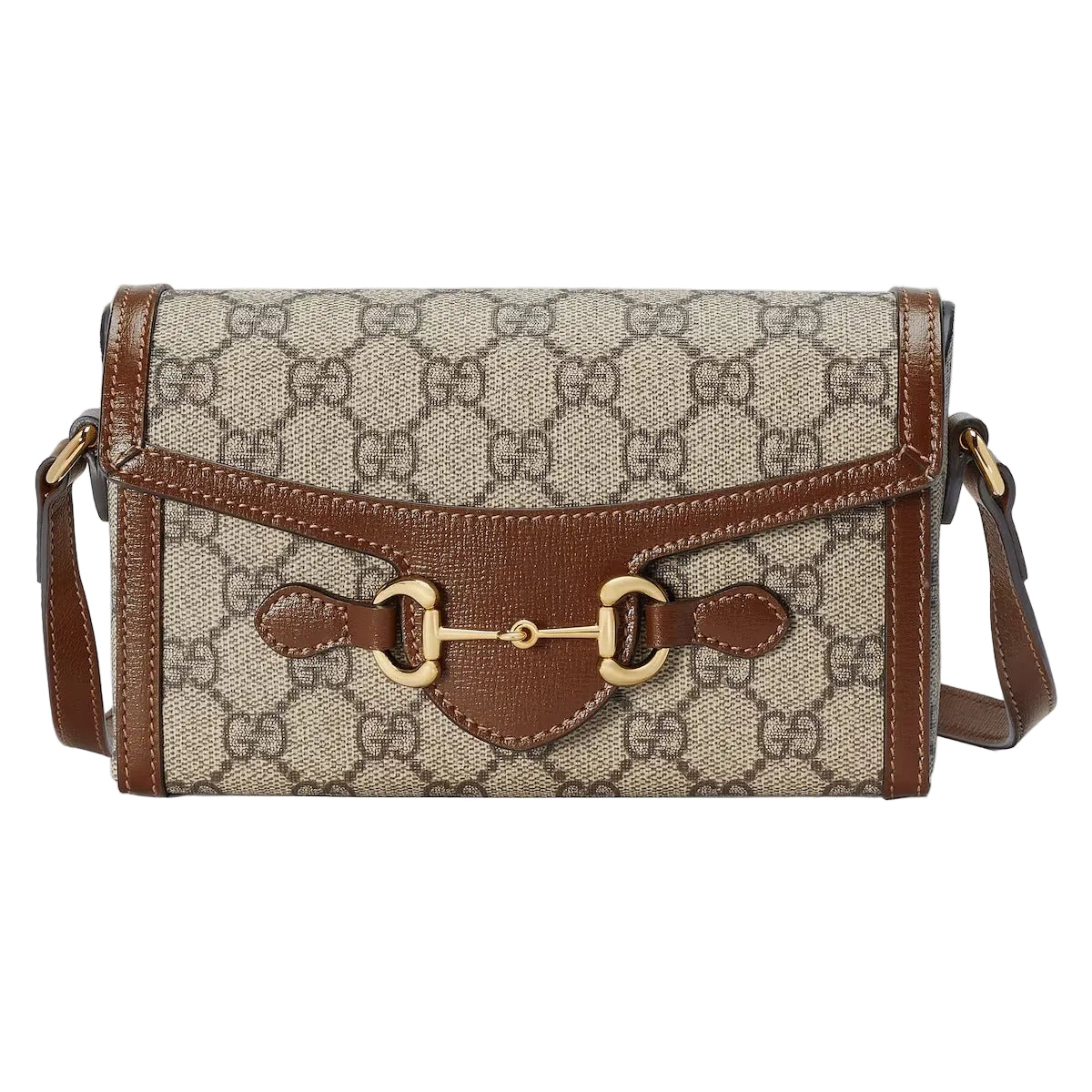 Gucci Horsebit 1955 Shoulder Bag – Brown