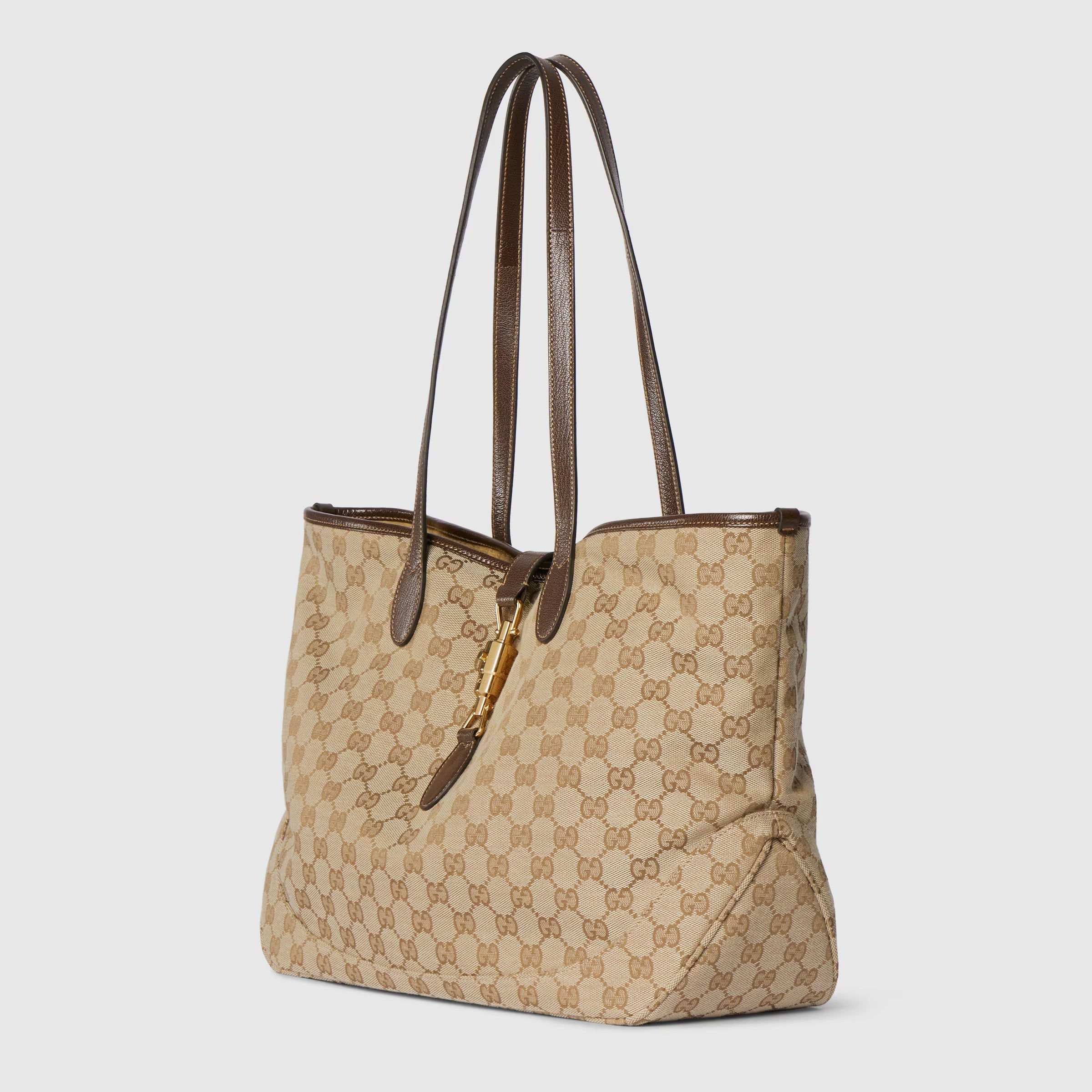Gucci Jackie Medium Tote Bag – Sand Brown