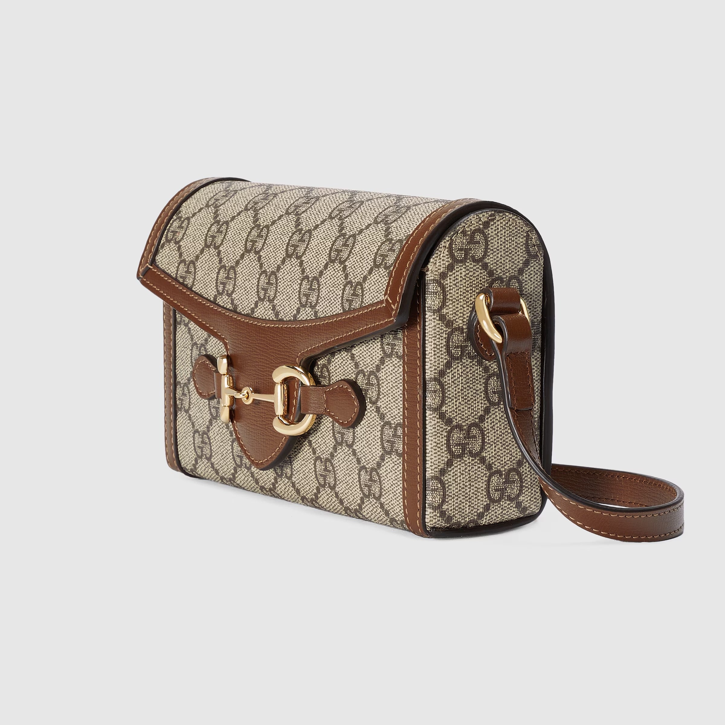 Gucci Horsebit 1955 Shoulder Bag – Brown