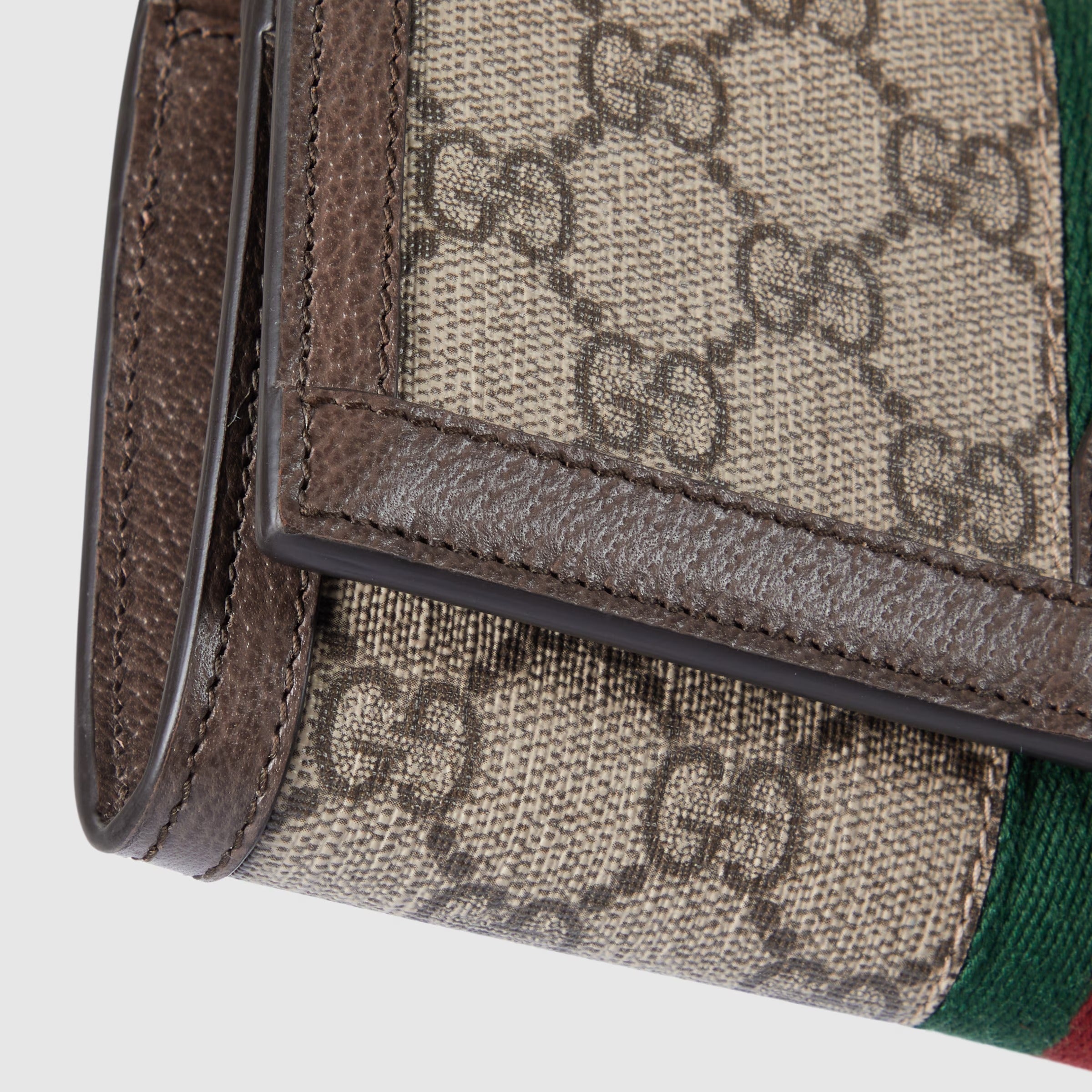 Gucci Ophidia Chain Wallet – Beige