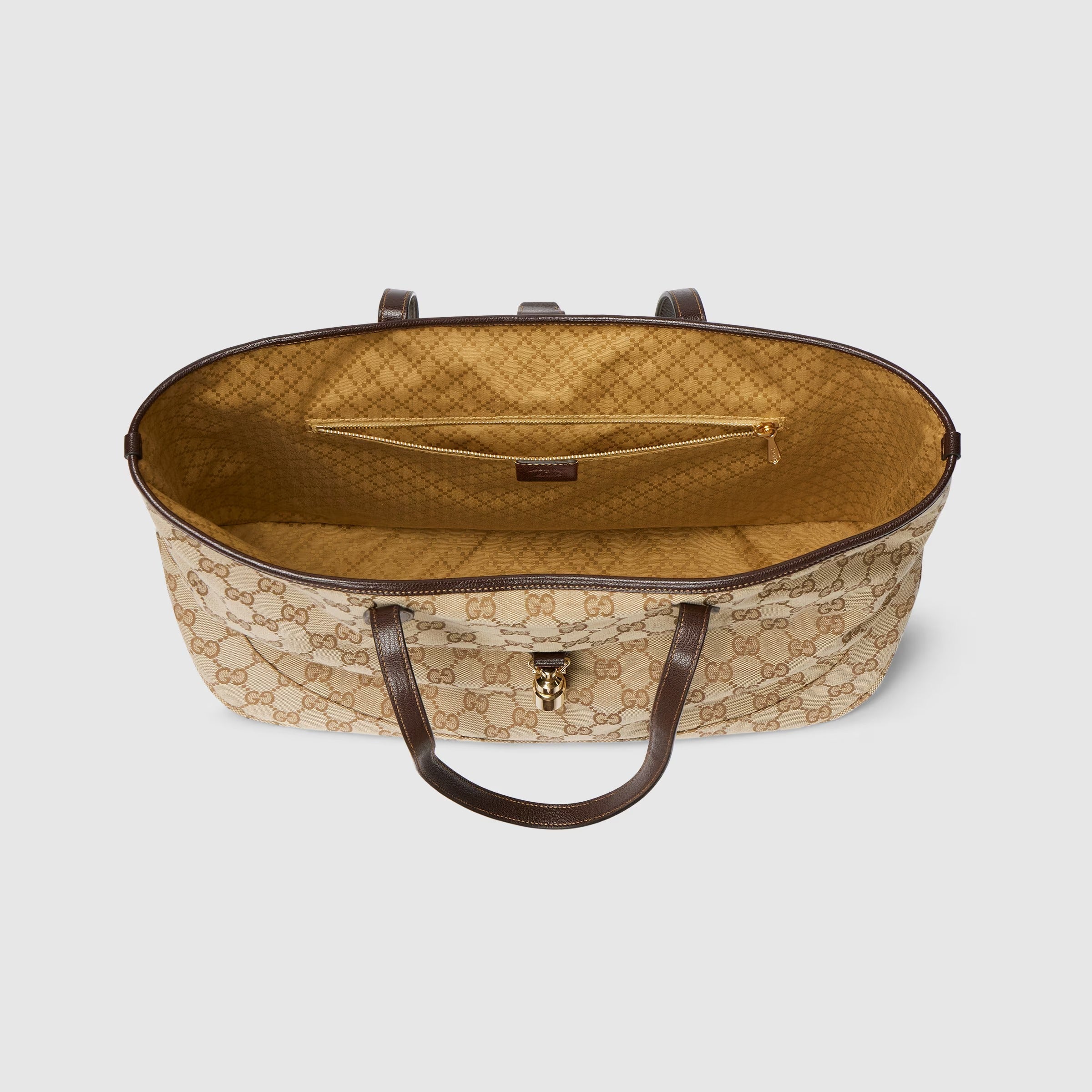 Gucci Jackie Medium Tote Bag – Sand Brown