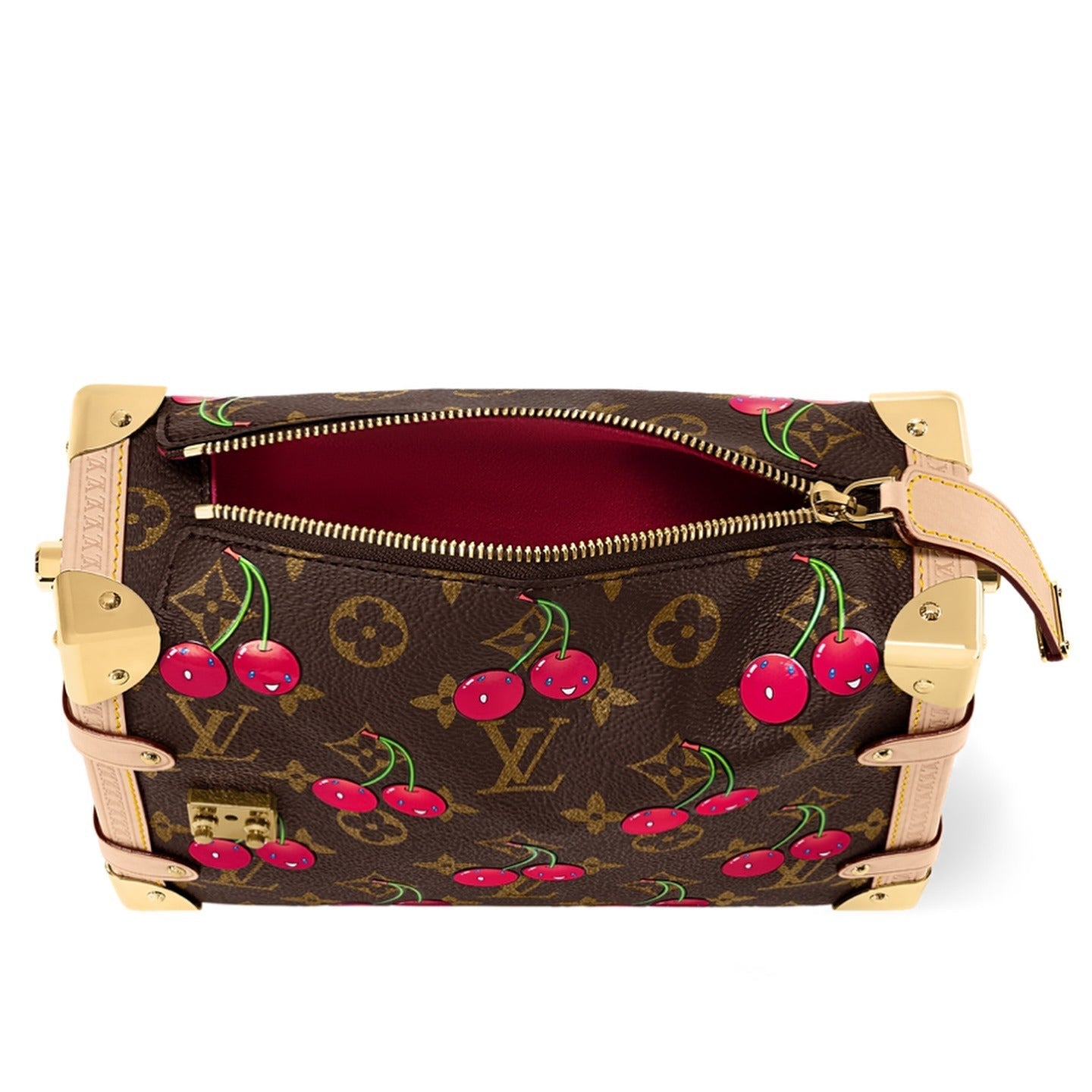 Louis Vuitton x Takashi Murakami Monogram Side Trunk MM – Brown