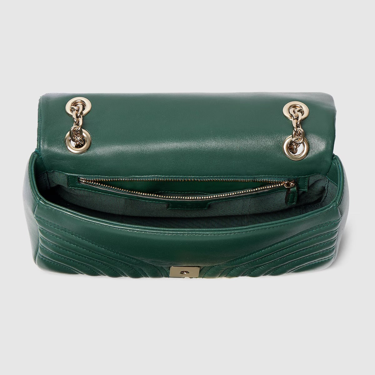 Gucci GG Marmont Medium Shoulder Bag - Green