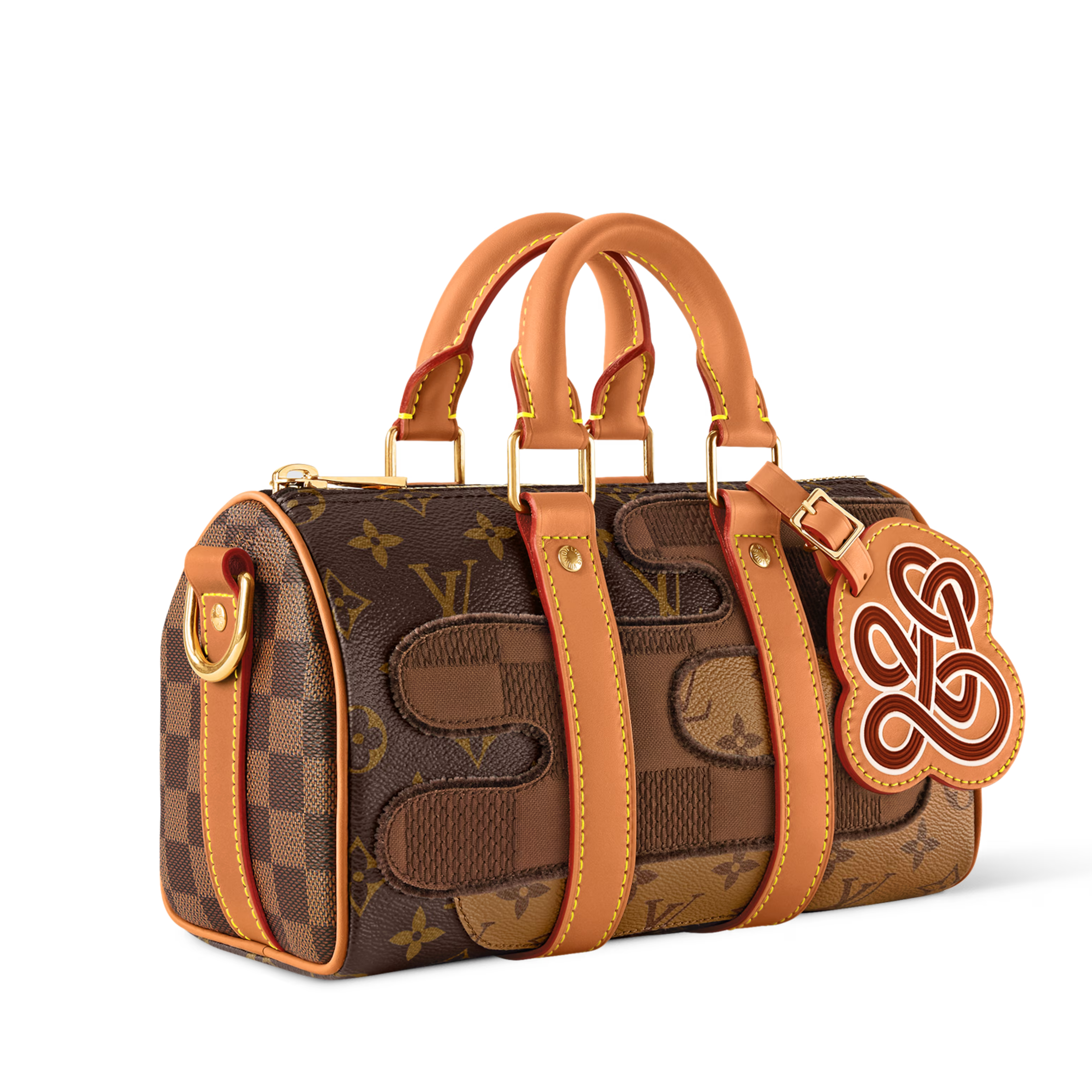 Louis Vuitton Monogram Landscape Keepall Bandoulière 25 Duffle Bag - Brown