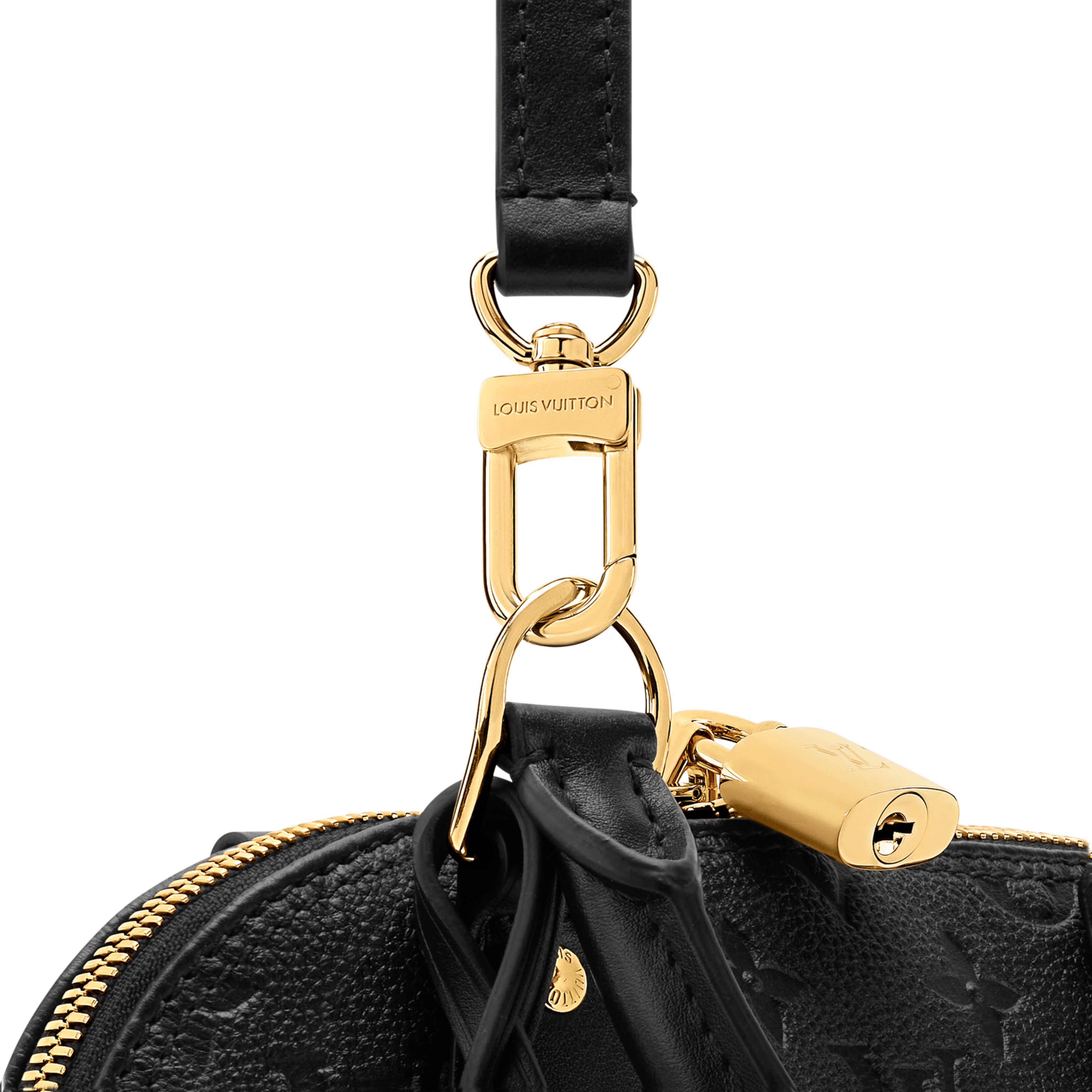Louis Vuitton Monogram Empreinte Alma BB Handbag – Black