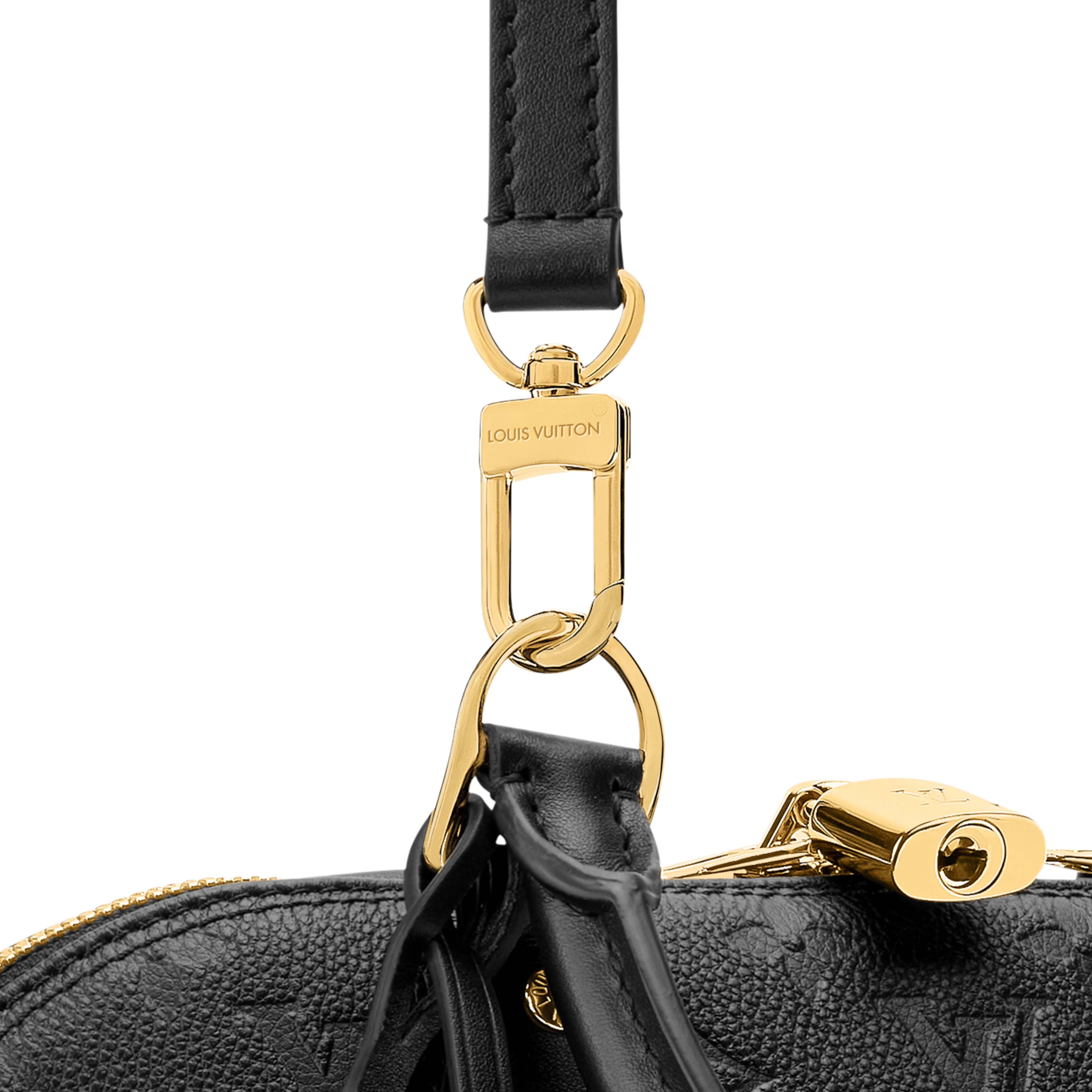 Louis Vuitton Monogram Empreinte Alma PM Handbag – Black