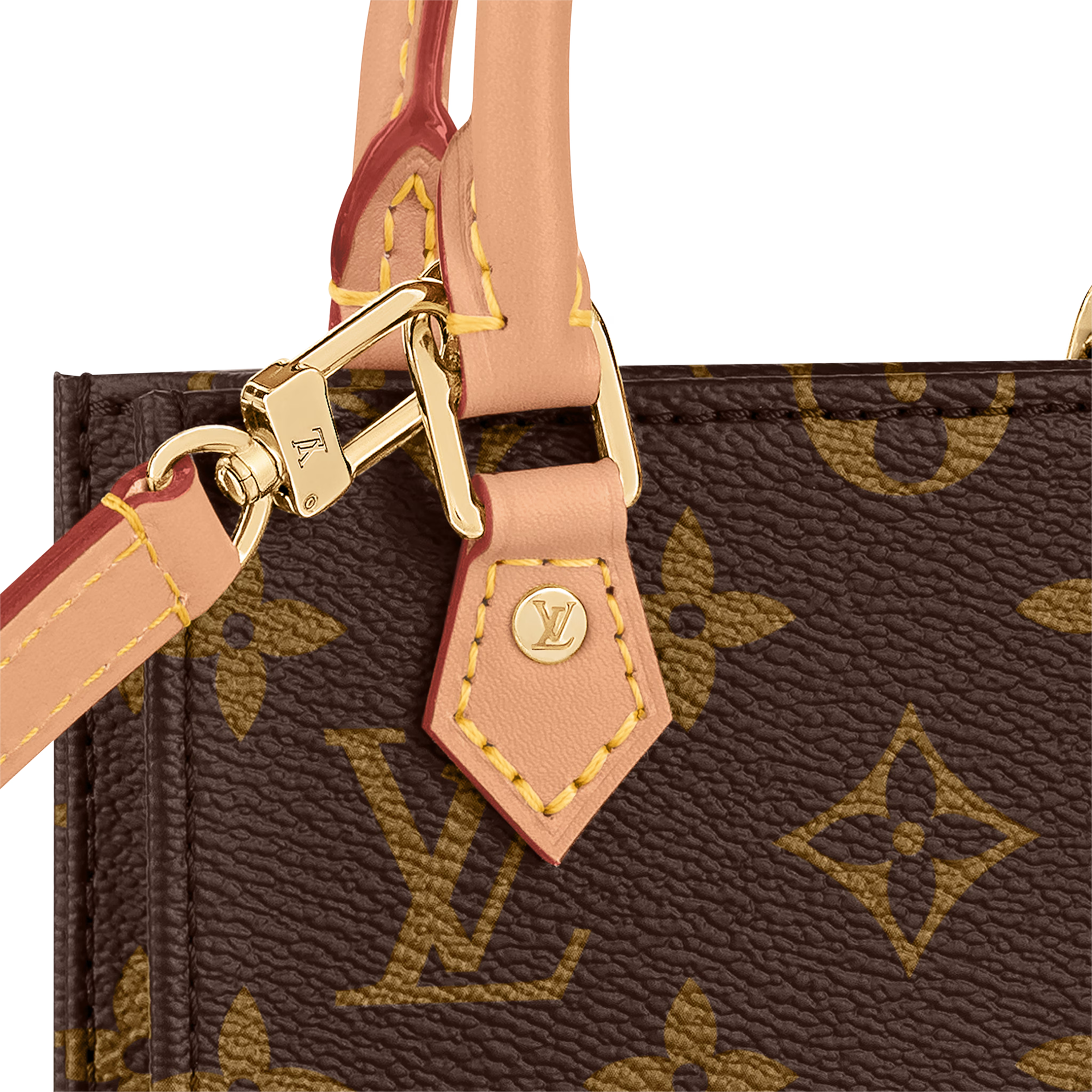 Louis Vuitton Monogram Canvas Petit Sac Plat Crossbody Bag – Brown