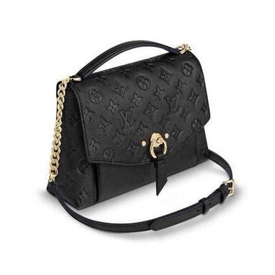 Louis Vuitton Monogram Empreinte Blanche BB Shoulder Bag - Black
