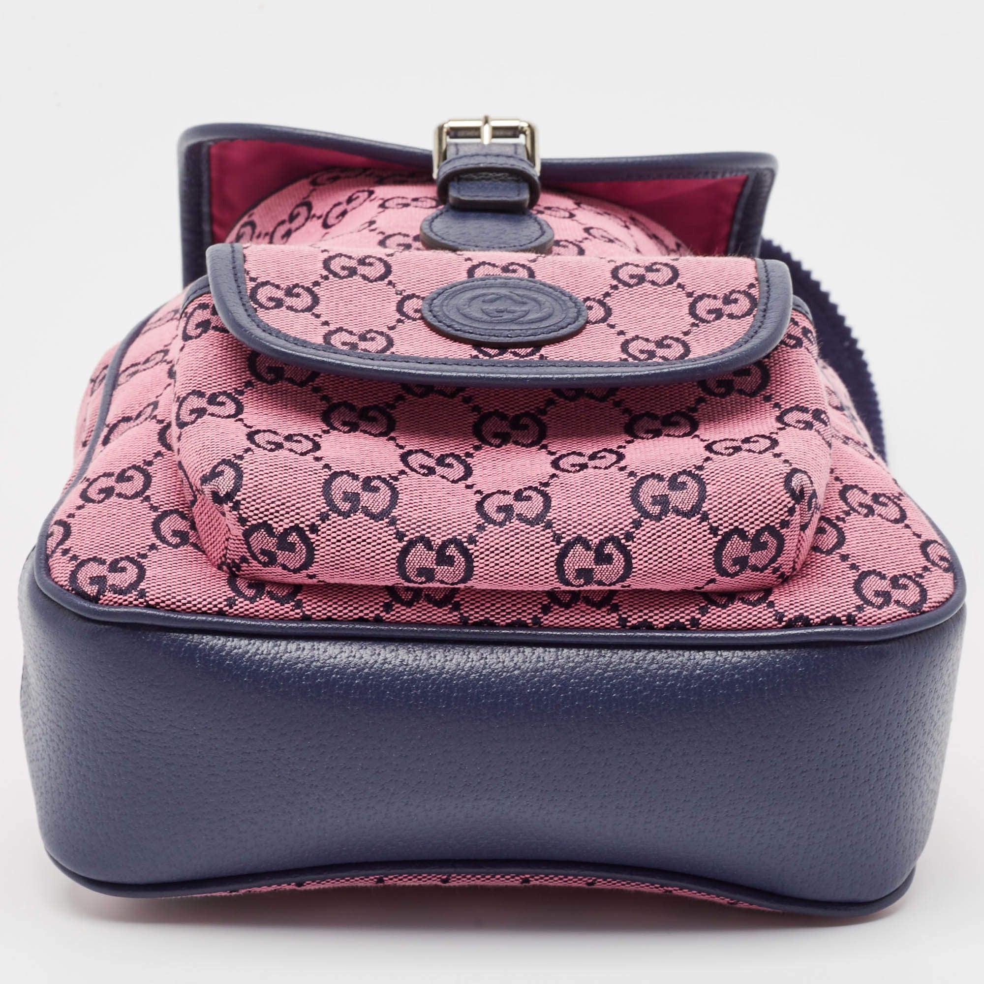 Gucci GG Canvas Backpack – Pink