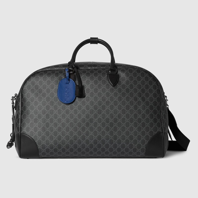 Gucci GG Emblem Large Duffle Bag – Black