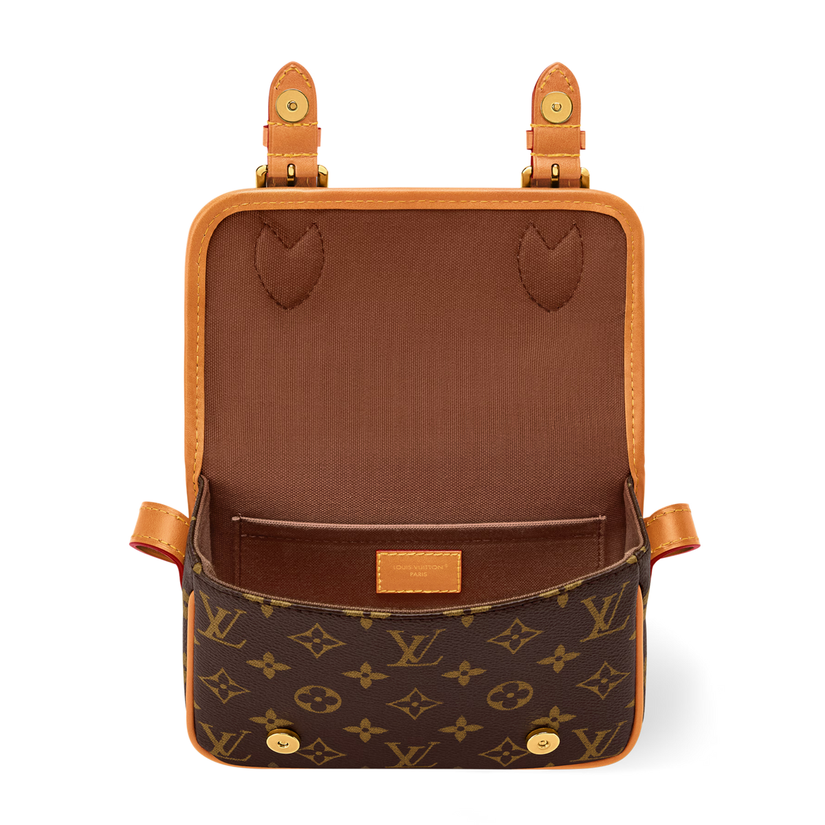 Louis Vuitton Monogram Canvas Satchel Wearable Wallet – Brown