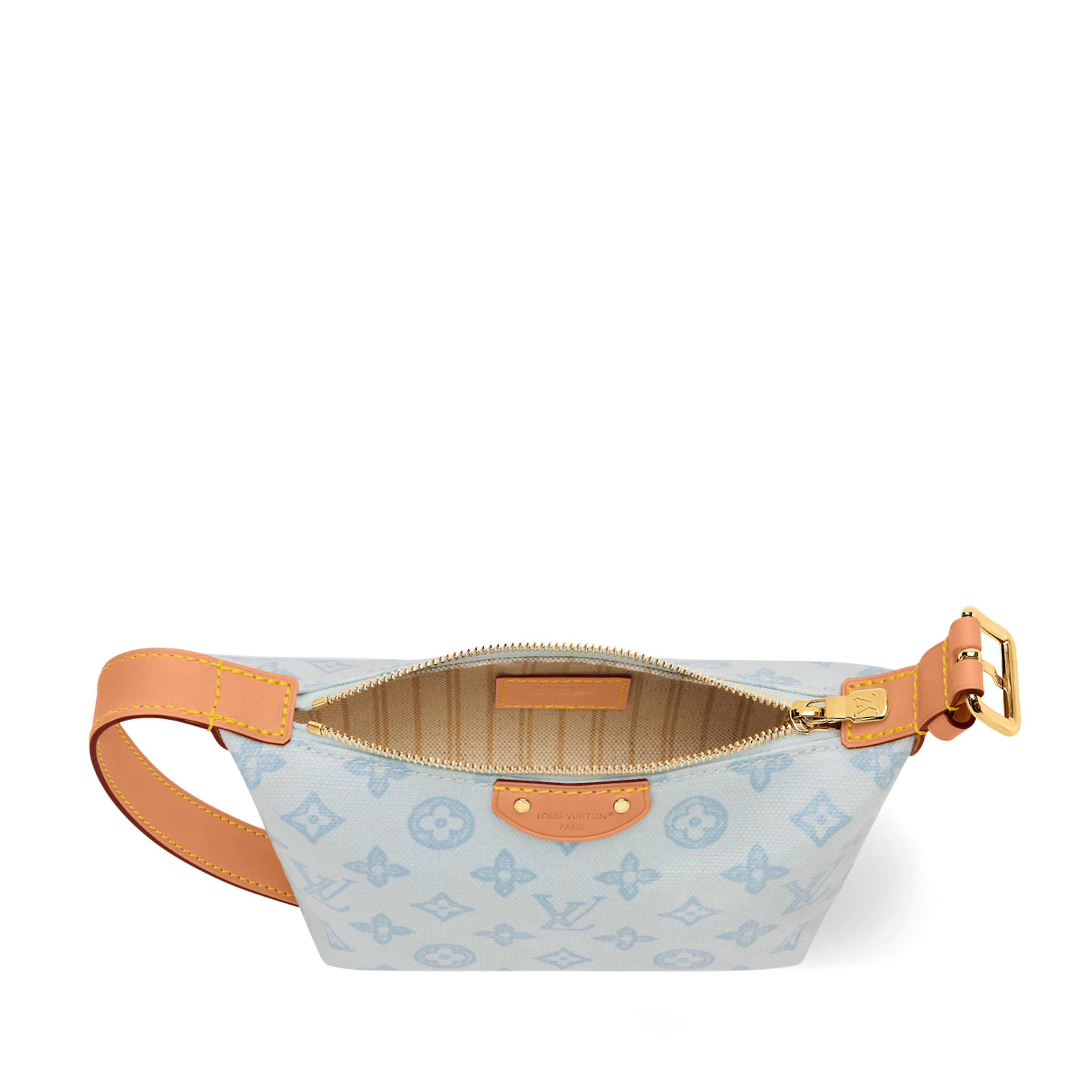 Louis Vuitton Monogram Canvas Pochette Hills Shoulder Bag – Blue