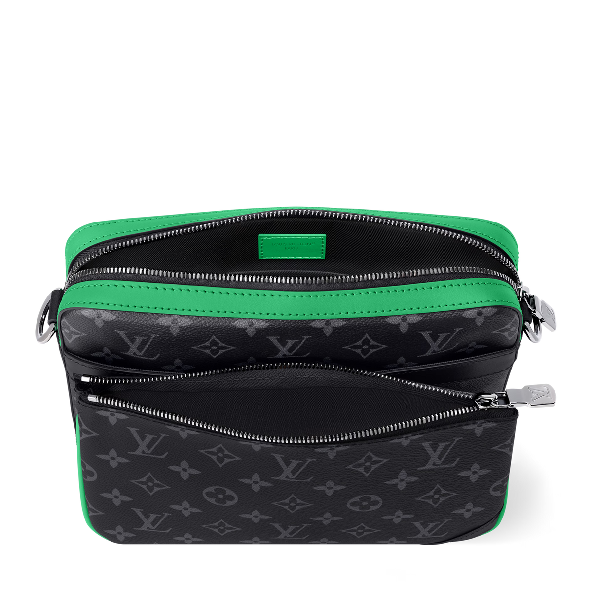 Louis Vuitton Monogram Eclipse Trio Messenger Bag – Bamboo Green