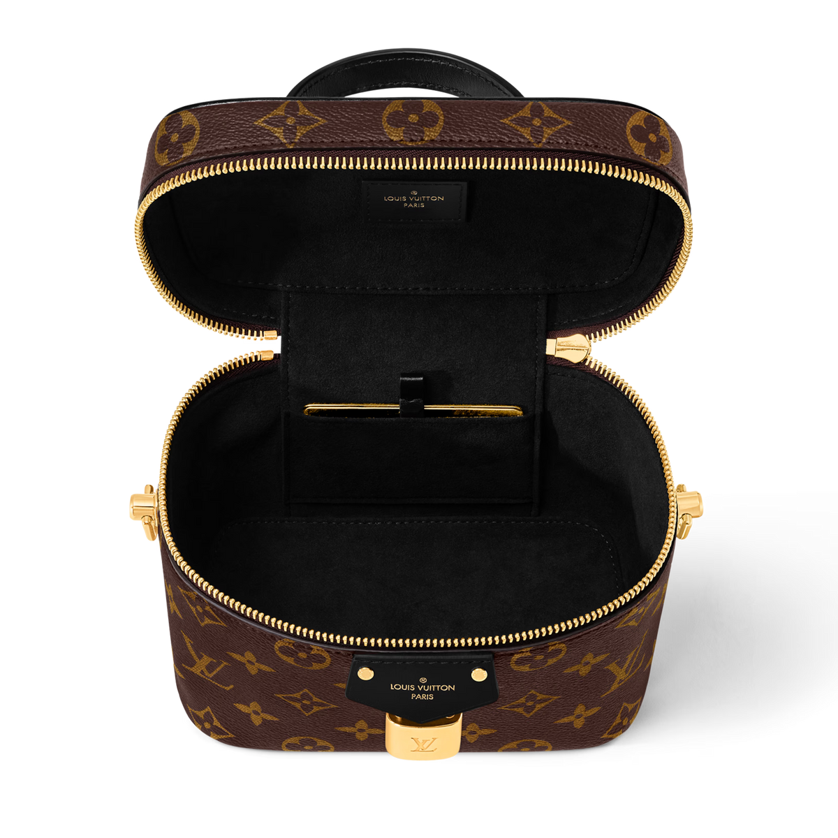 Louis Vuitton Monogram Reverse Coated Canvas Vanity PM Bag – Brown