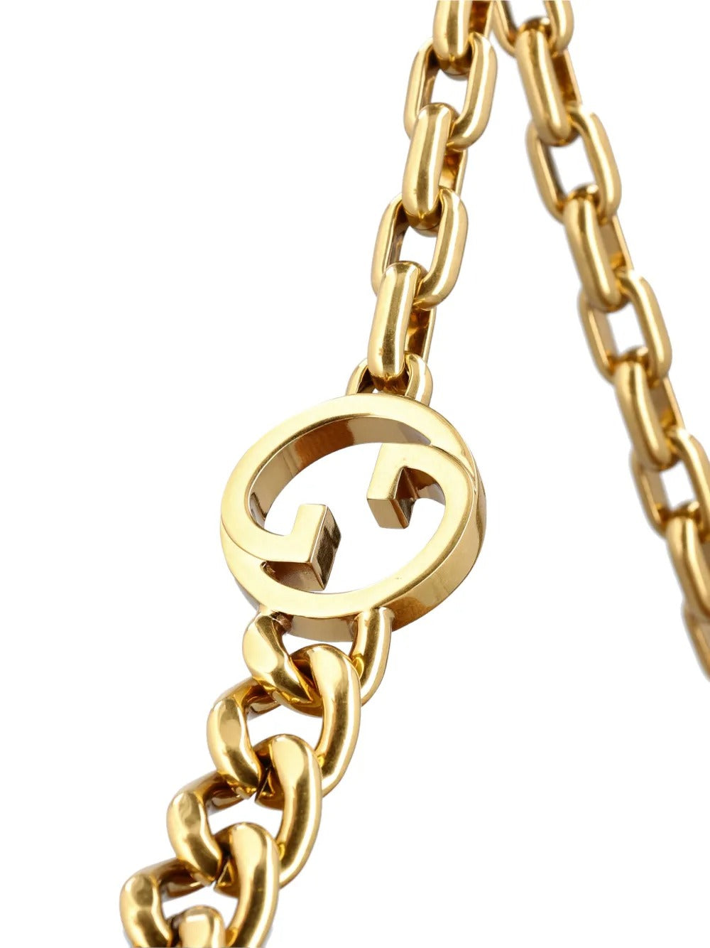 Gucci Large GG Chain Shoulder Bag – Brown