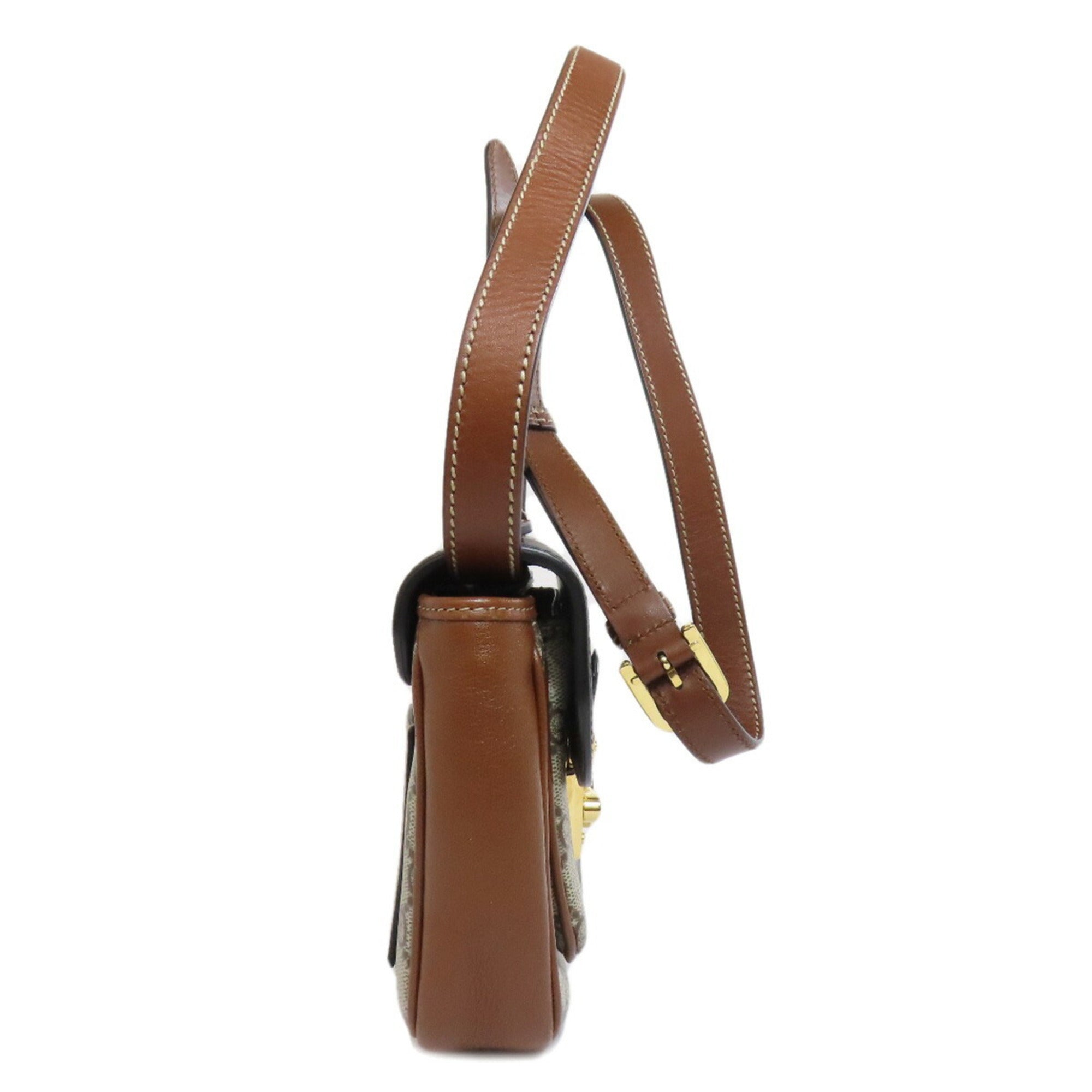 Gucci GG Supreme Padlock Shoulder Bag – Beige